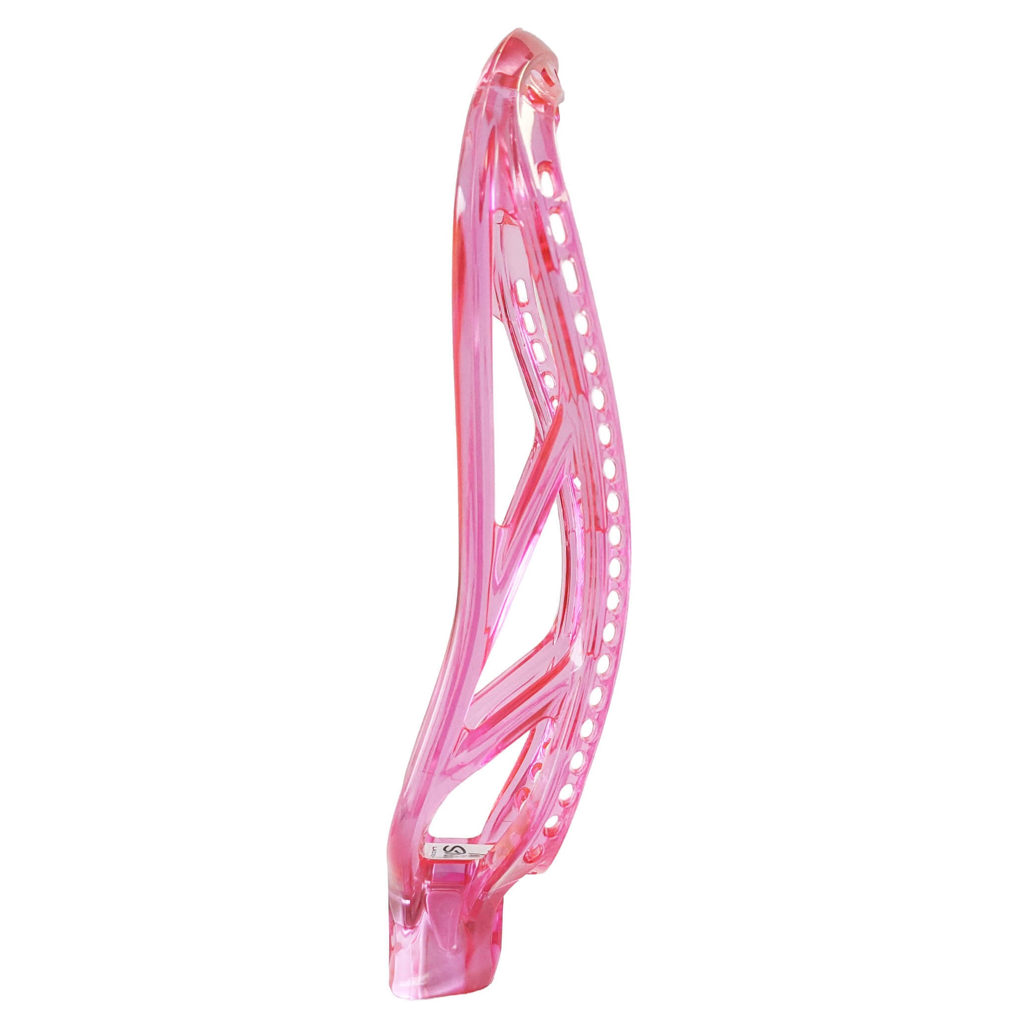 ECD Dyed Ion Lacrosse Head - Pink - Top String Lacrosse