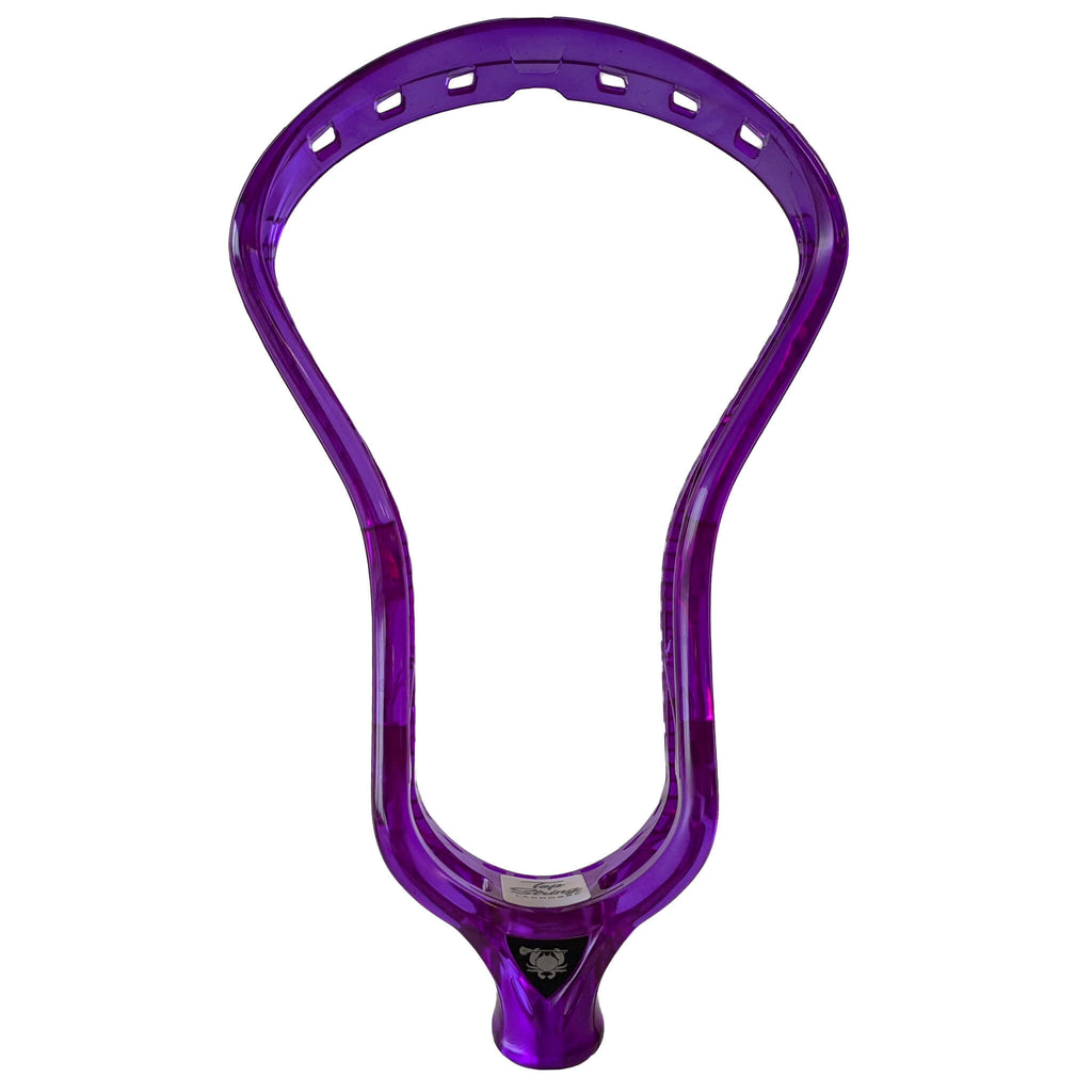 ECD Dyed Ion Lacrosse Head Purple Top String Lacrosse