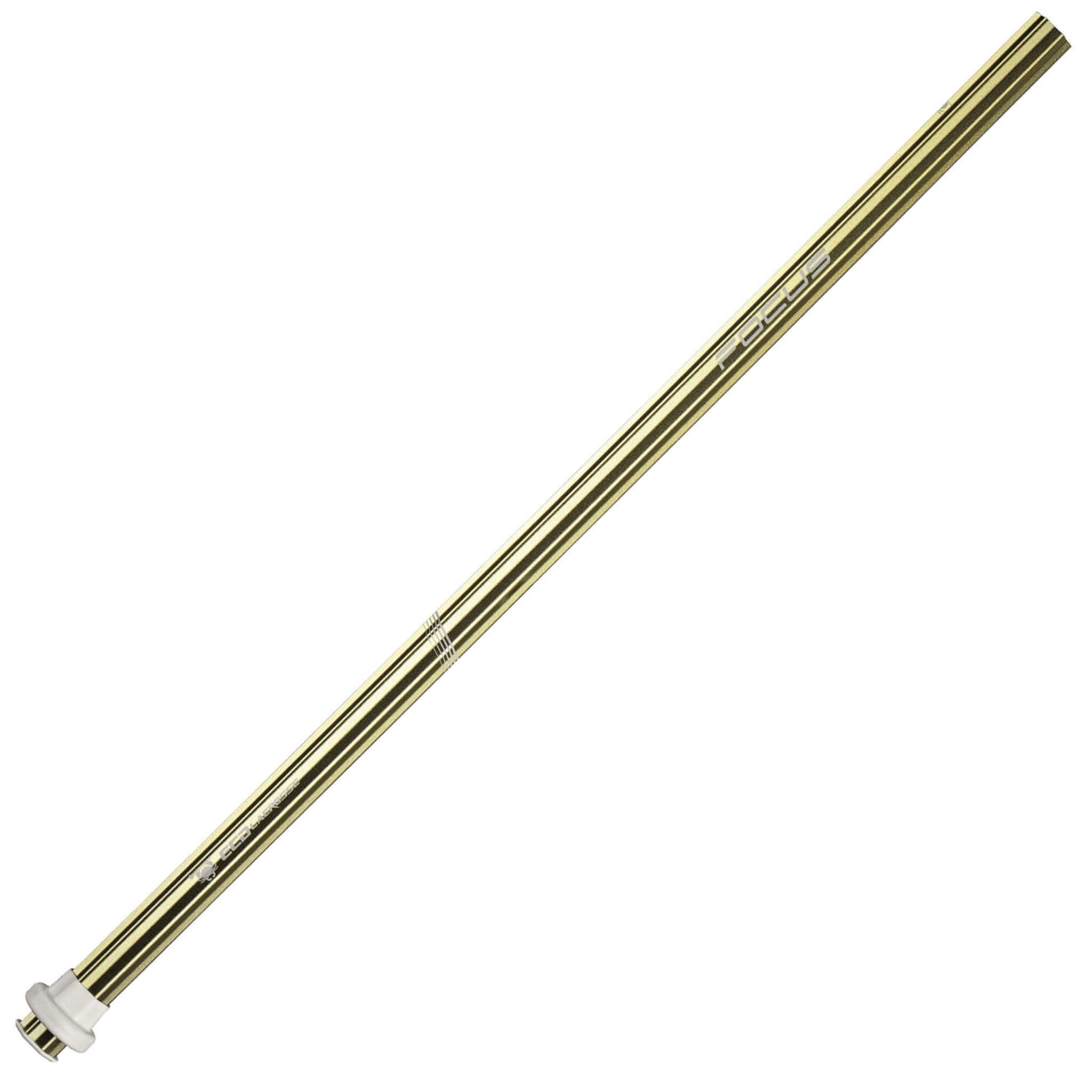 ECD Focus Power Attack Lacrosse Shaft - Gold | Top String Lacrosse