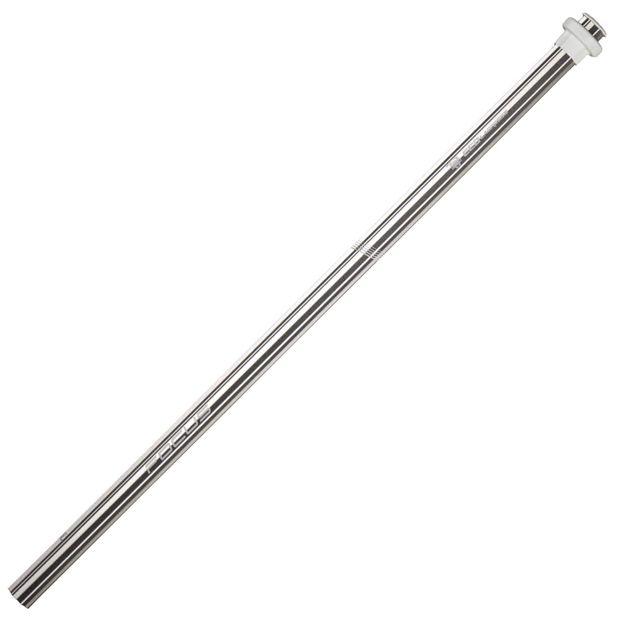 ECD Focus Power Attack Lacrosse Shaft - Silver | Top String Lacrosse