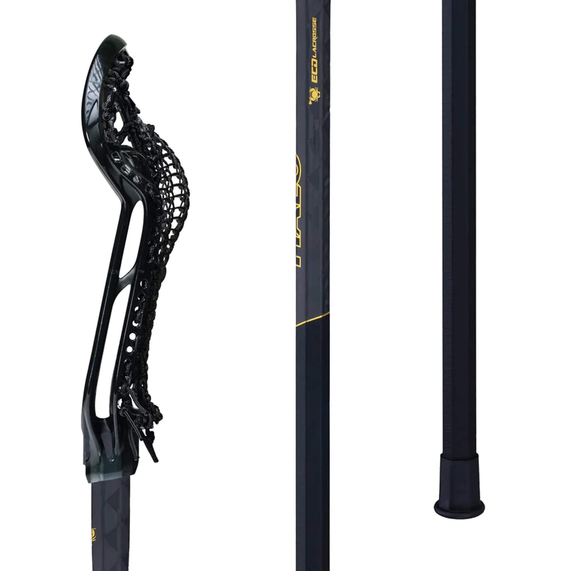ECD Halo Composite Complete Women's Stick - Black - Black | Top String Lacrosse