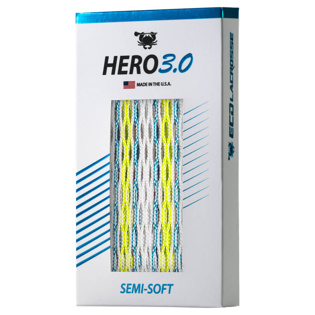 ECD Hero 3.0 LE ECD Fade 2023 Storm Striker Lacrosse Mesh - Top String Lacrosse