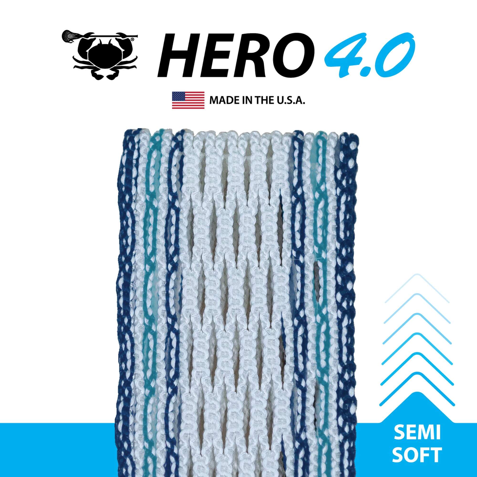 ECD Hero 4.0 Colors Storm Striker Lacrosse Mesh