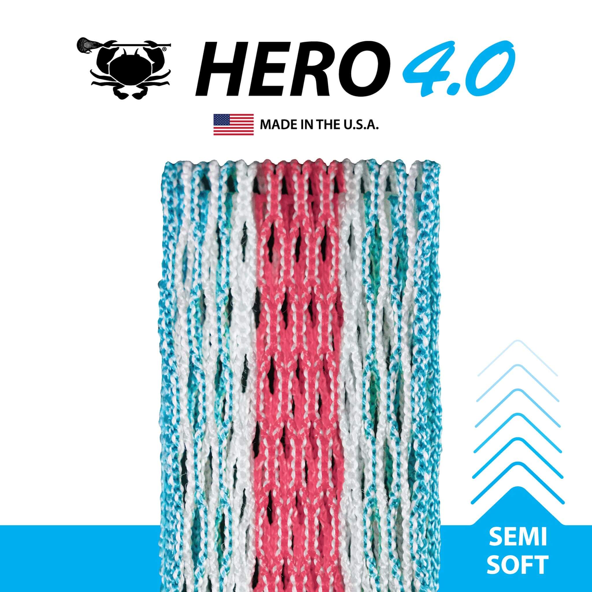 ECD Hero 4.0 LE 2024 South Beach Lacrosse Mesh | Top String Lacrosse