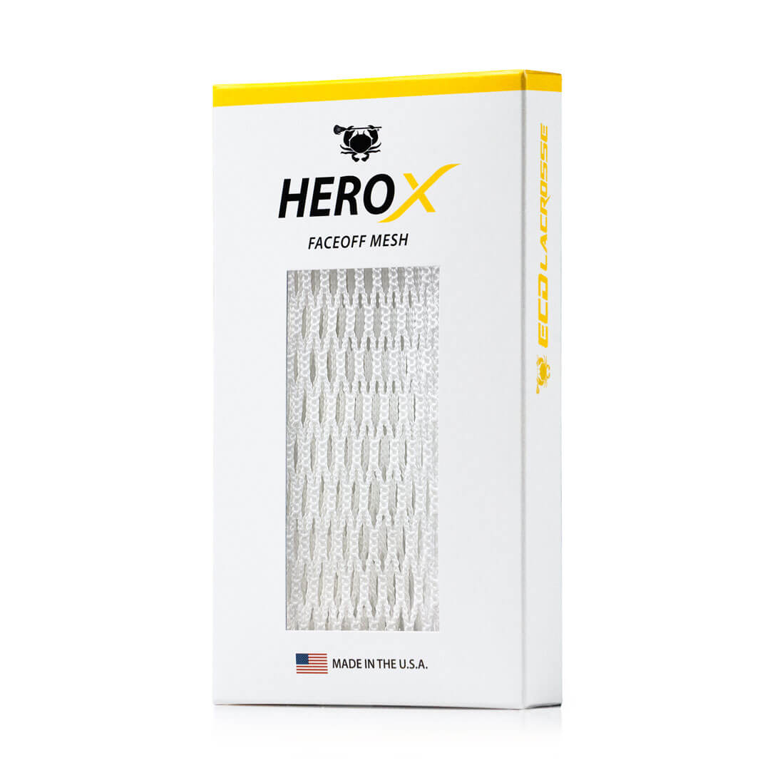 ECD Hero X Faceoff Lacrosse Mesh | Top String Lacrosse
