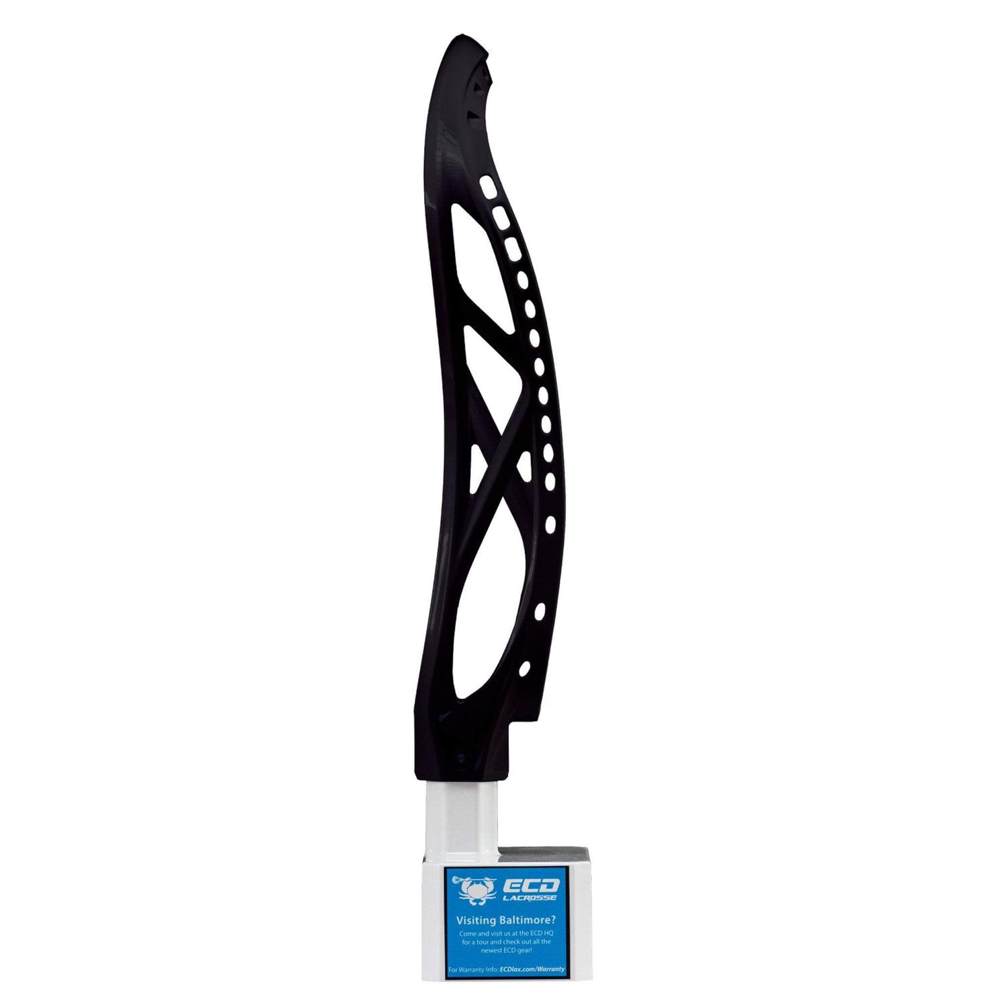 ECD Weapon X 2.0 Lacrosse Head - Black | Top String Lacrosse