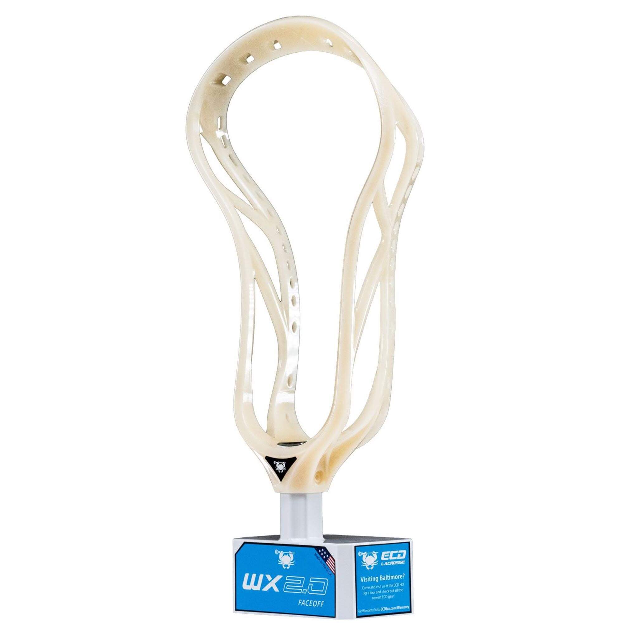 ECD Weapon X 2.0 Natural Lacrosse Head | Top String Lacrosse