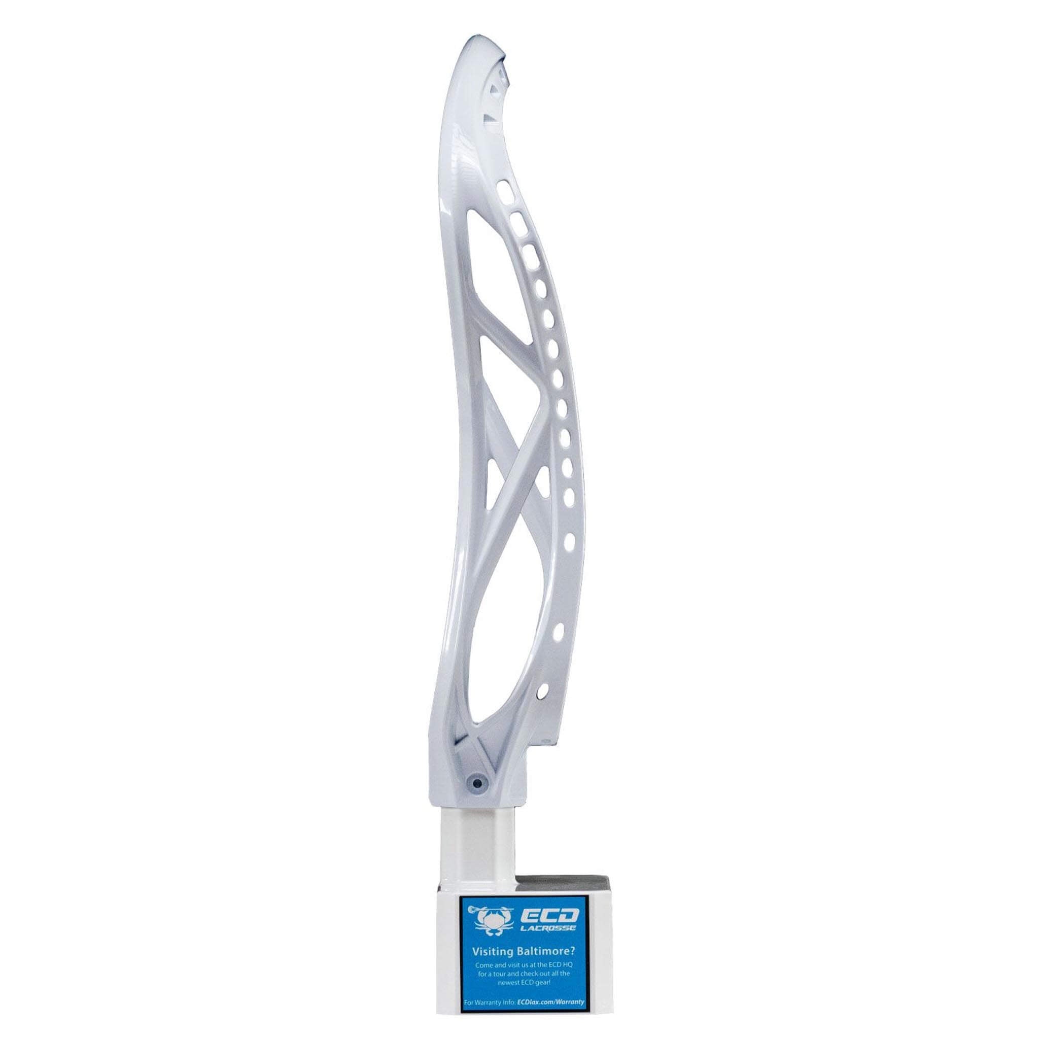 ECD Weapon X 2.0 Lacrosse Head - White | Top String Lacrosse