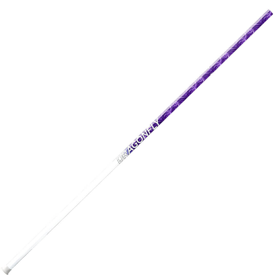 Epoch Dragonfly Pro III C60 IQ8 Drip Purple Composite Defense Lacrosse Shaft - Top String Lacrosse