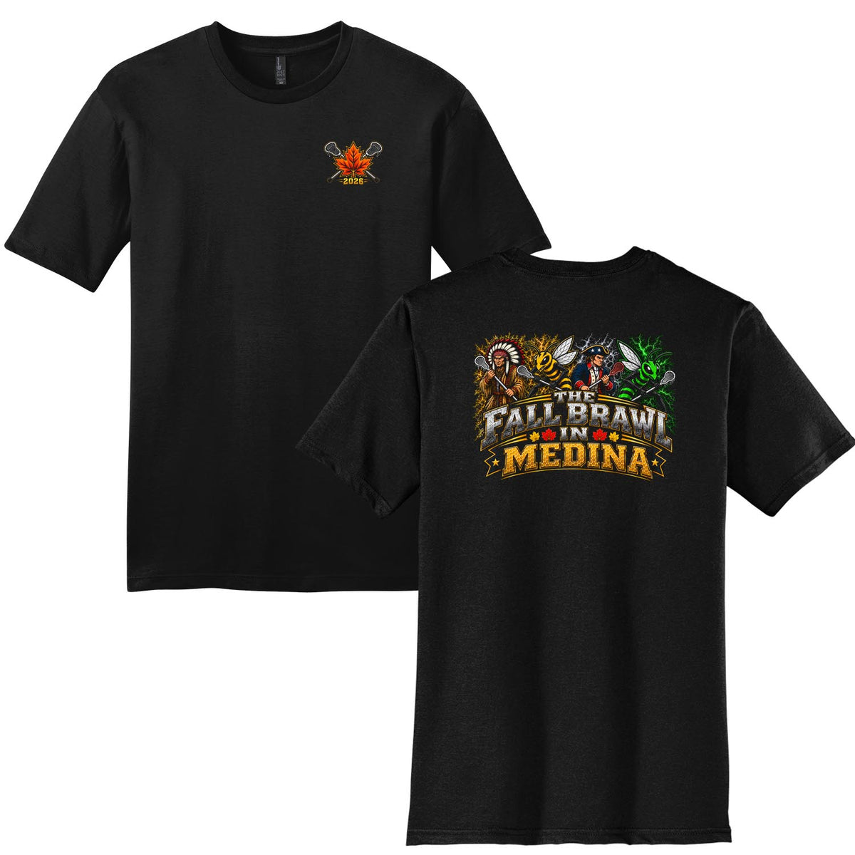 Fall Brawl in Medina 2026 Championship Weekend T-Shirt