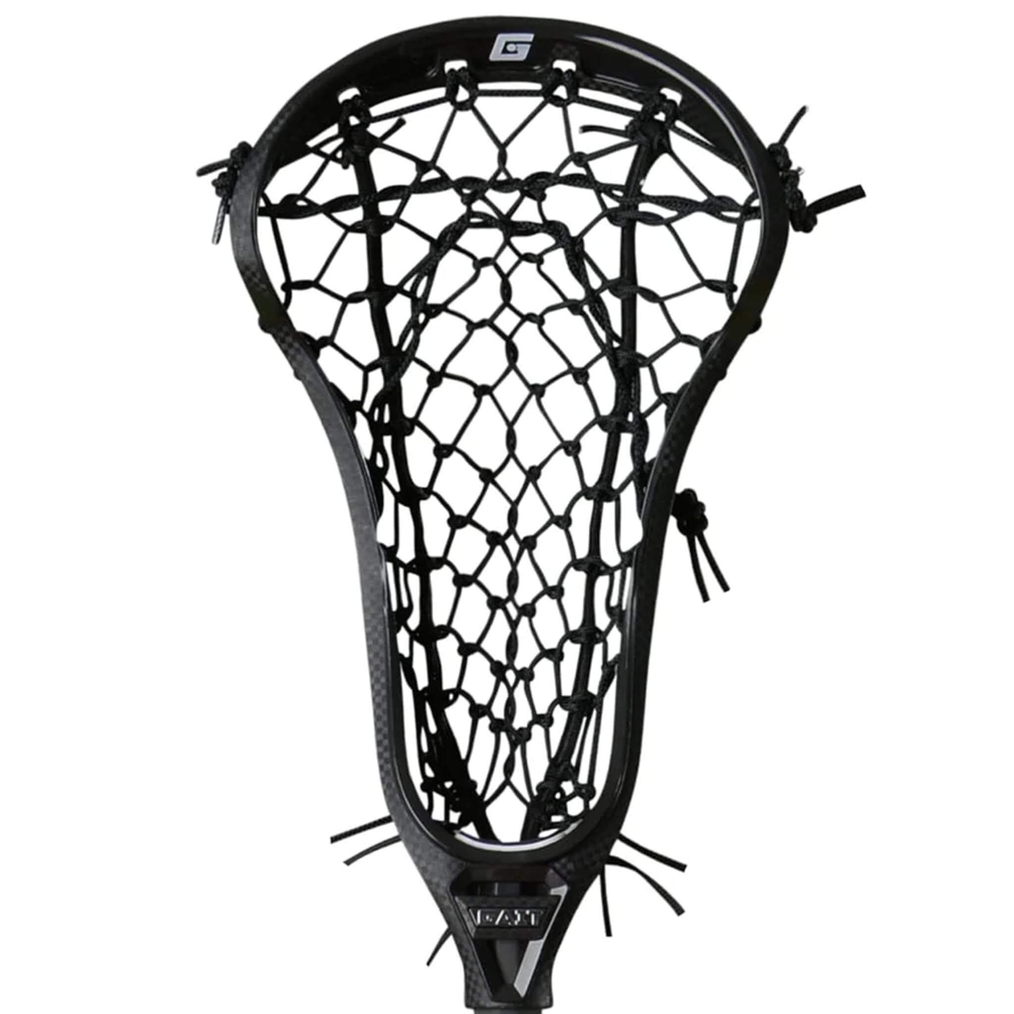 Gait Air 2 D Women's Lacrosse Head - Flex Mesh - Black | Top String Lacrosse