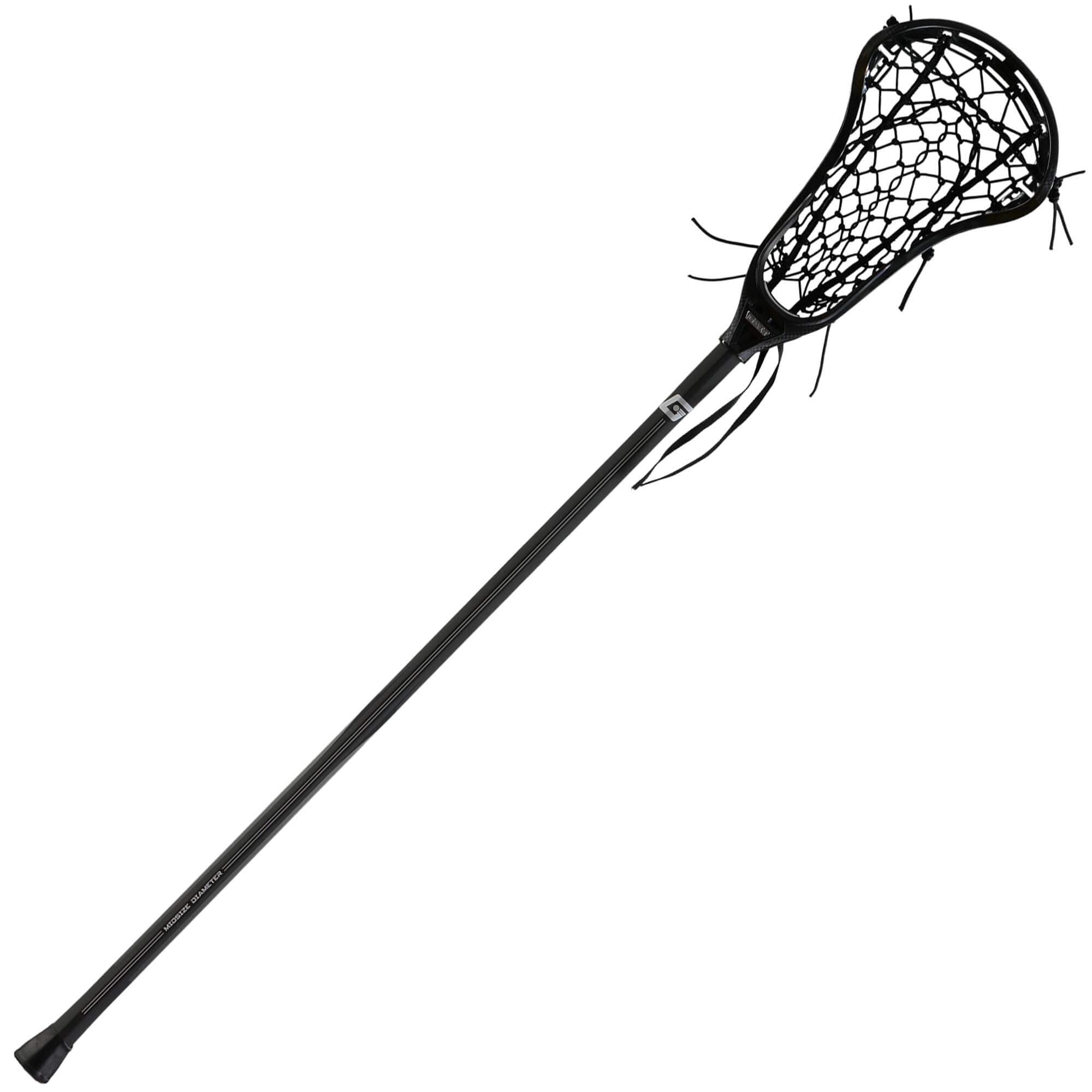 Gait Air 3 Flex Mesh Composite Complete Women's Lacrosse Stick - Black | Top String Lacrosse