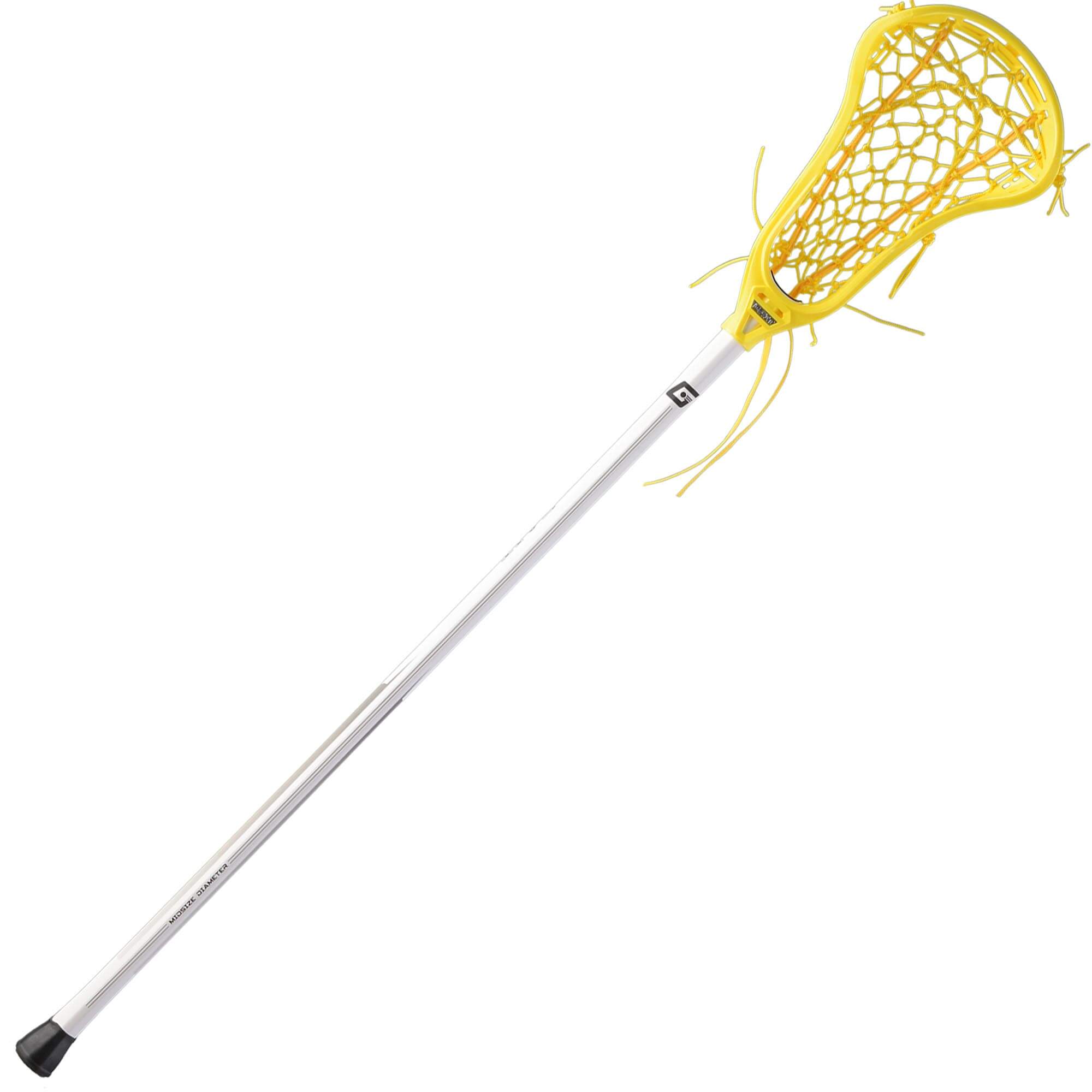 Gait Air 3 Flex Mesh Composite Complete Women's Lacrosse Stick - Yellow | Top String Lacrosse