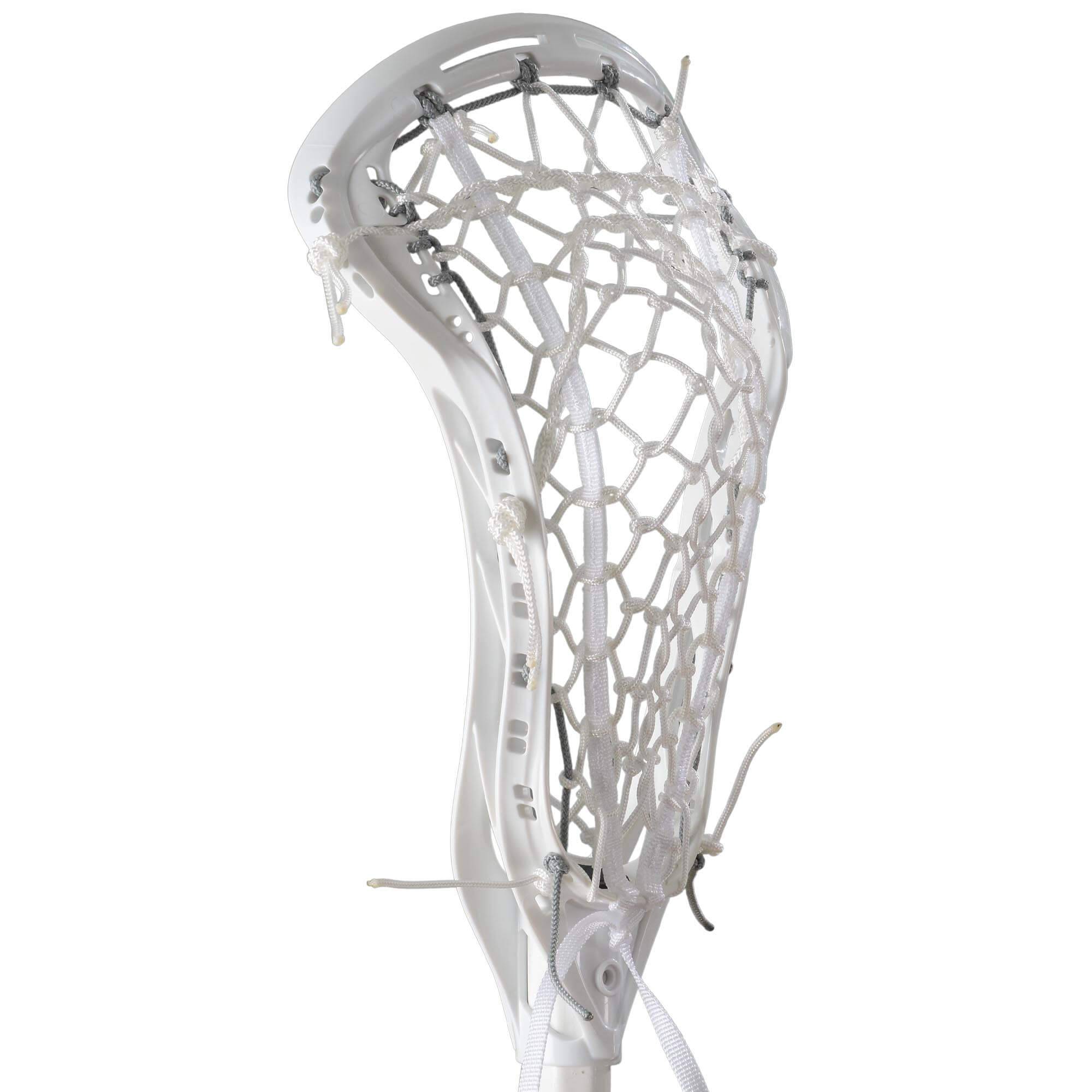 Gait Air 3 Women's Lacrosse Head - Flex Mesh - White | Top String Lacrosse