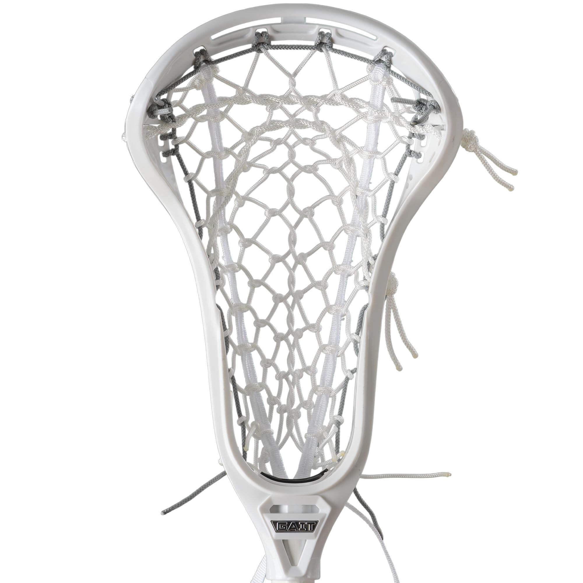 Gait Air 3 Women's Lacrosse Head - Flex Mesh - White | Top String Lacrosse