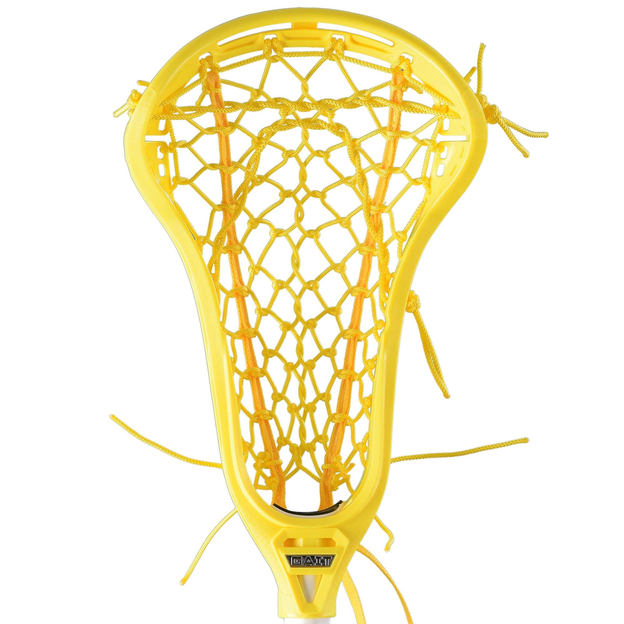 Gait Air 3 Women's Lacrosse Head - Flex Mesh - Yellow | Top String Lacrosse