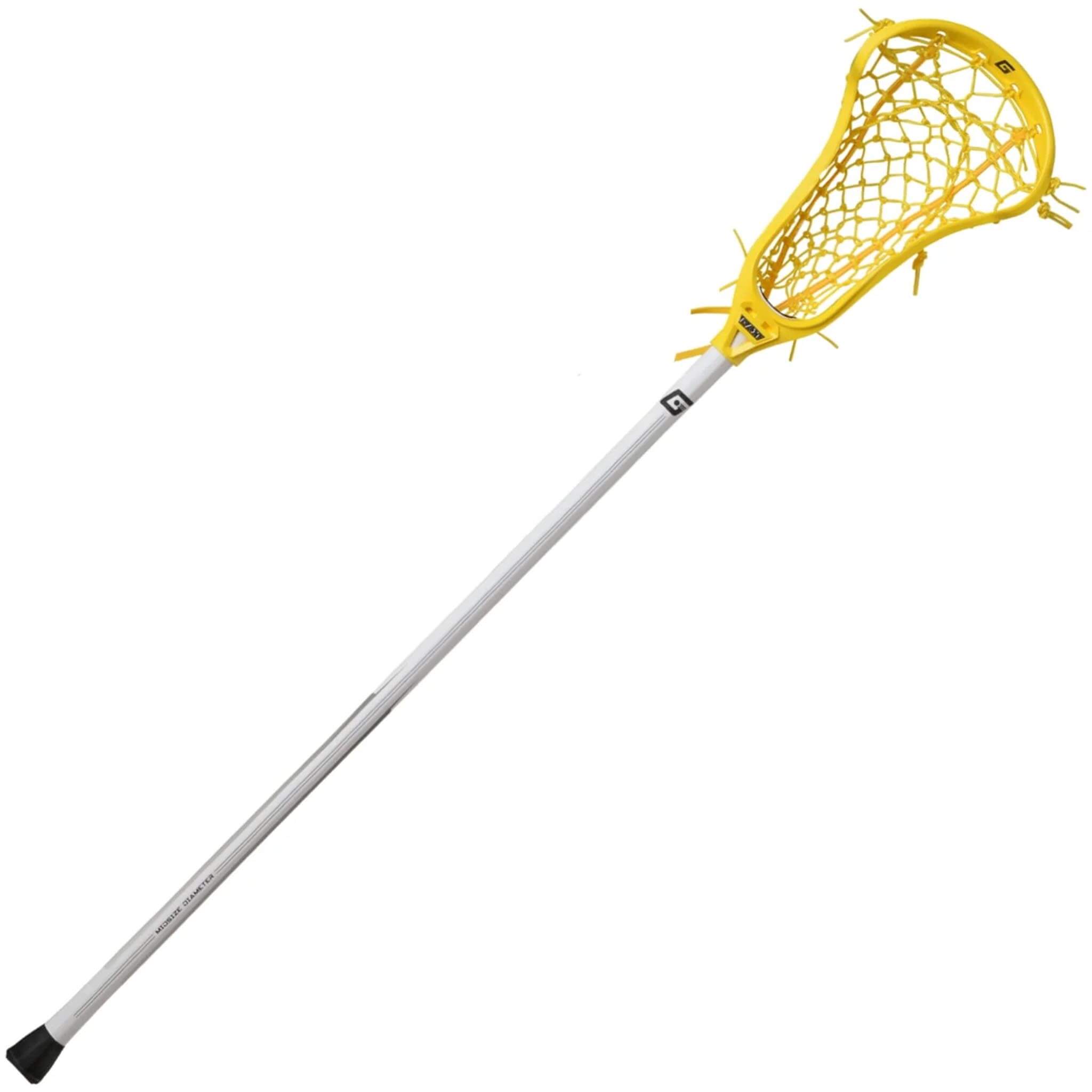 Gait Air 2 D Flex Mesh Composite Complete Stick - Yellow | Top String Lacrosse