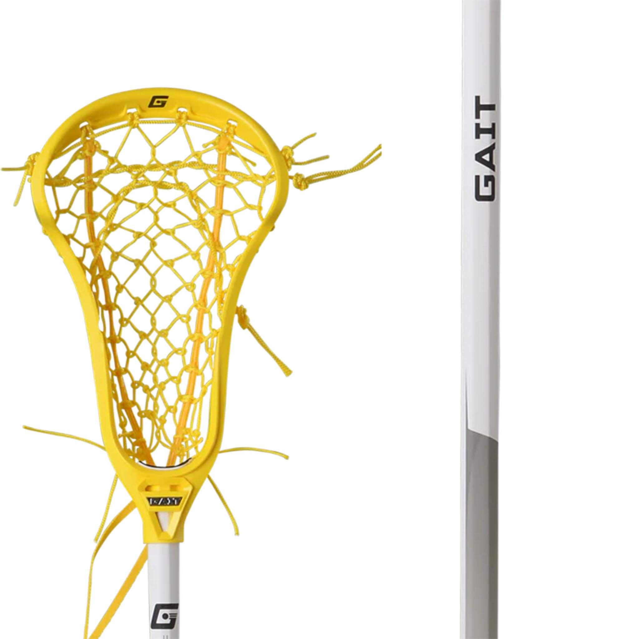 Gait Air 2 D Flex Mesh Composite Complete Stick - Yellow | Top String Lacrosse