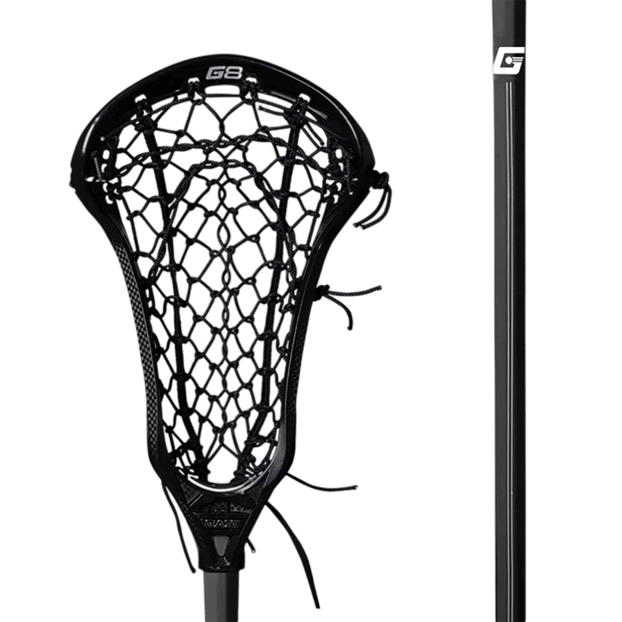 Gait Whip 2 Flex Mesh Composite Complete Stick - Black | Top String Lacrosse