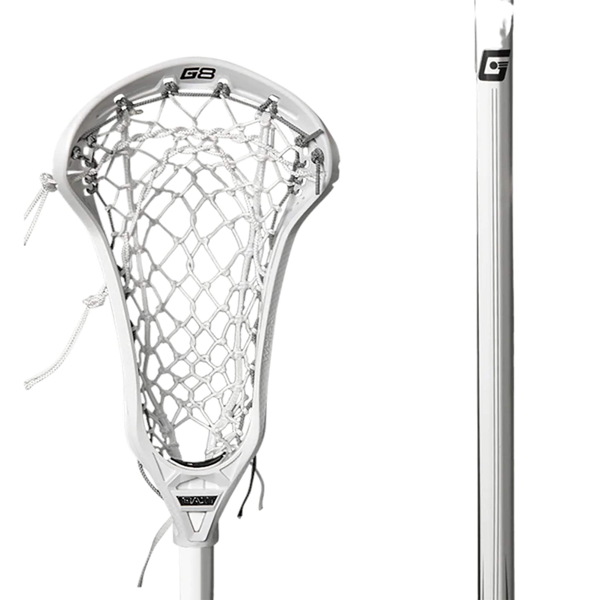 Gait Whip 2 Flex Mesh Composite Complete Stick - White | Top String Lacrosse