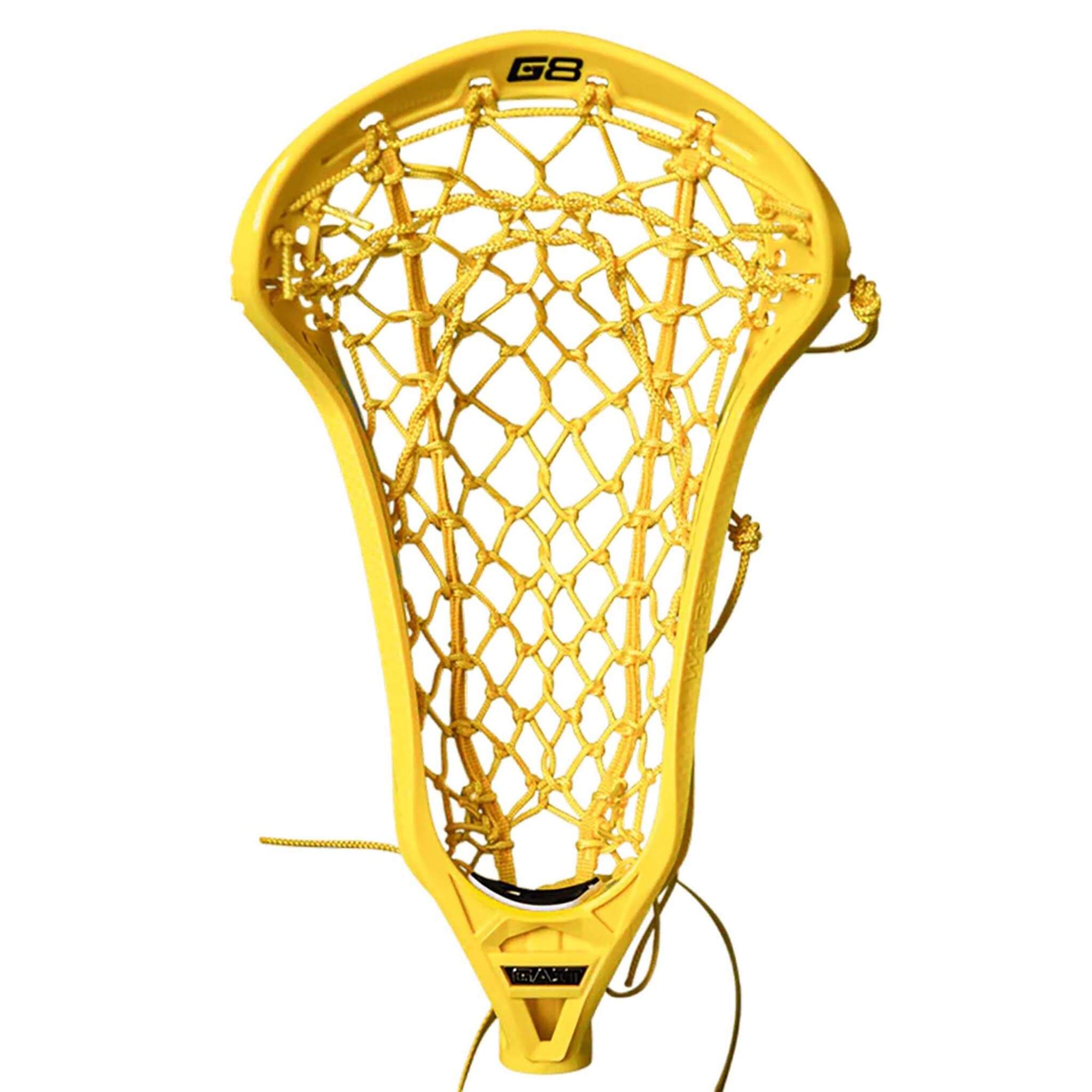 Gait Whip 2 Women's Lacrosse Head - Flex Mesh - Yellow | Top String Lacrosse