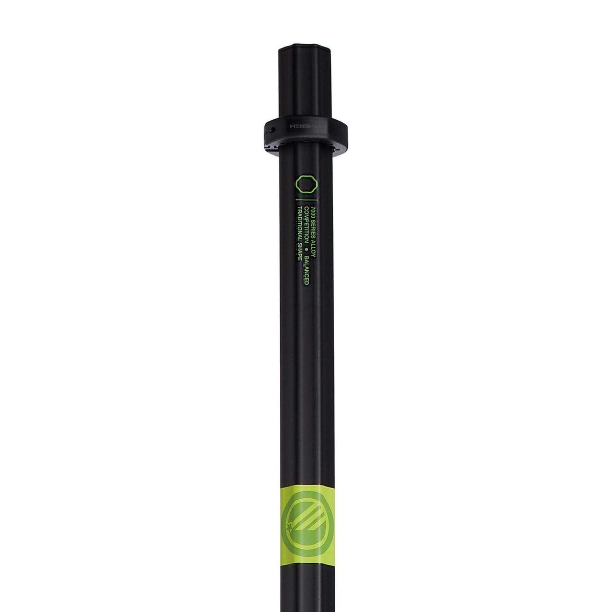 Maverik A7 175 LE Black/Lime Green Attack Lacrosse Shaft | Top String Lacrosse