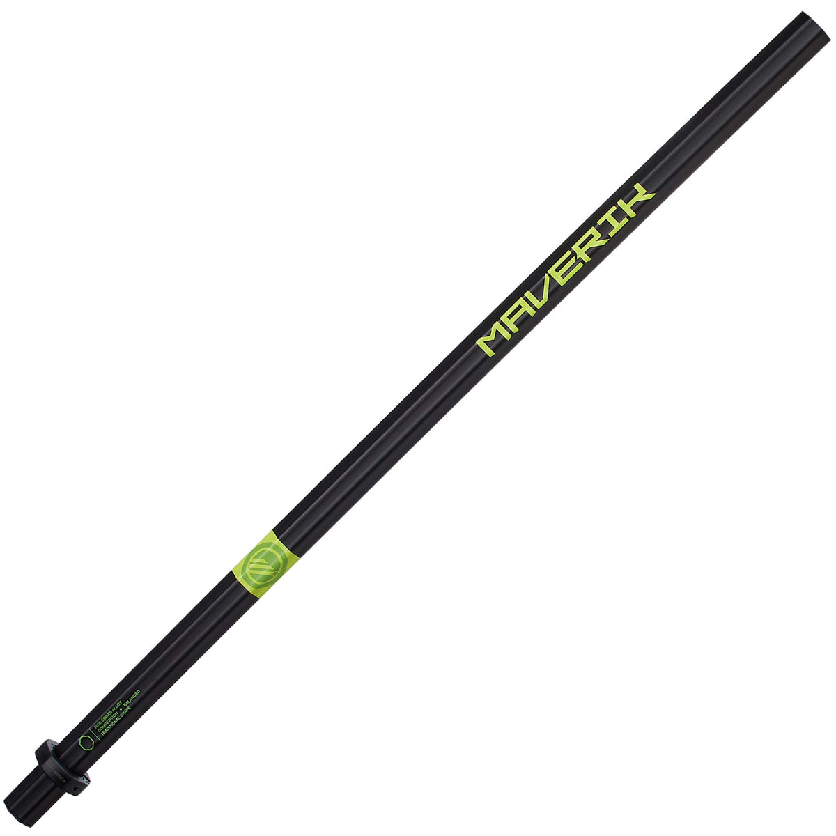 Maverik A7 175 LE Black/Lime Green Attack Lacrosse Shaft | Top String Lacrosse