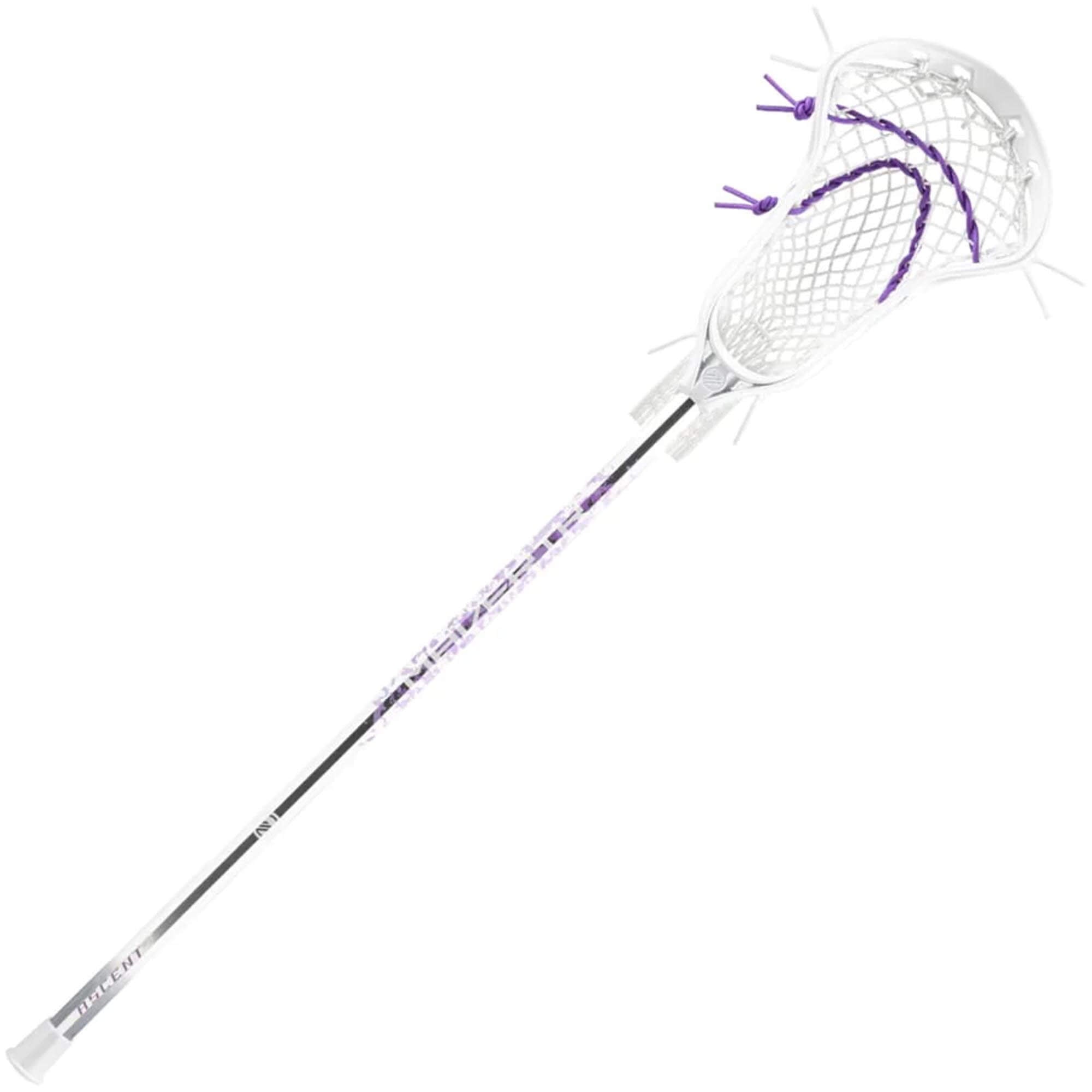 Maverik Ascent ST Women's Complete Lacrosse Stick - Purple | Top String Lacrosse