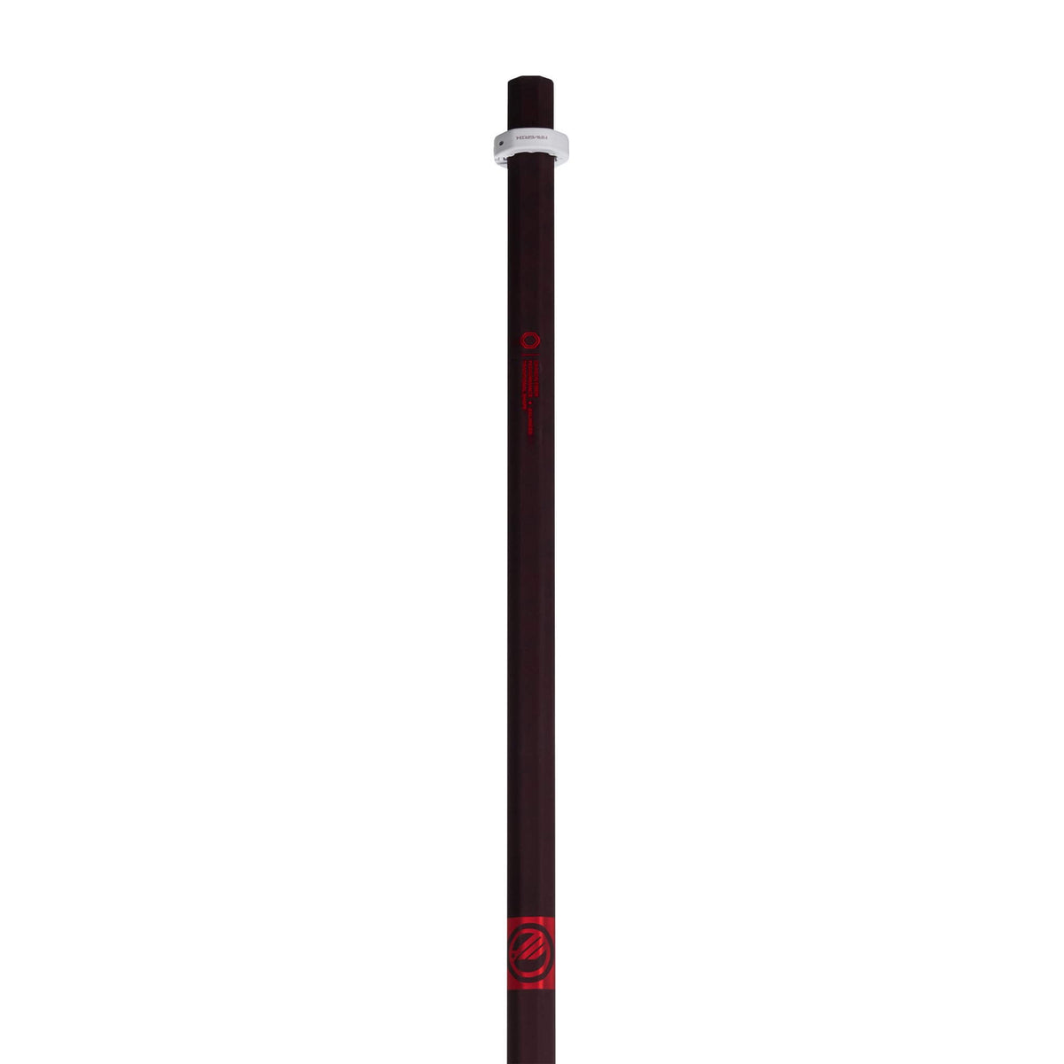 Maverik FLT 375 LE Red/White Fade Defense Lacrosse Shaft | Top String Lacrosse