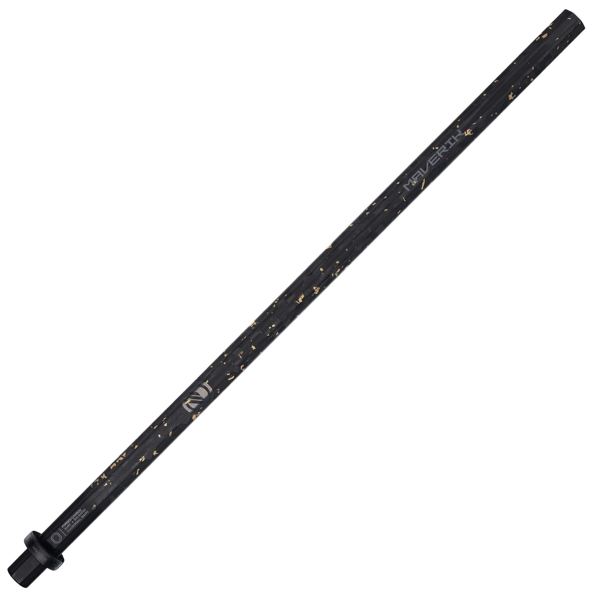 Maverik Flylite 150 Attack Lacrosse Shaft - Black and Gold | Top String Lacrosse