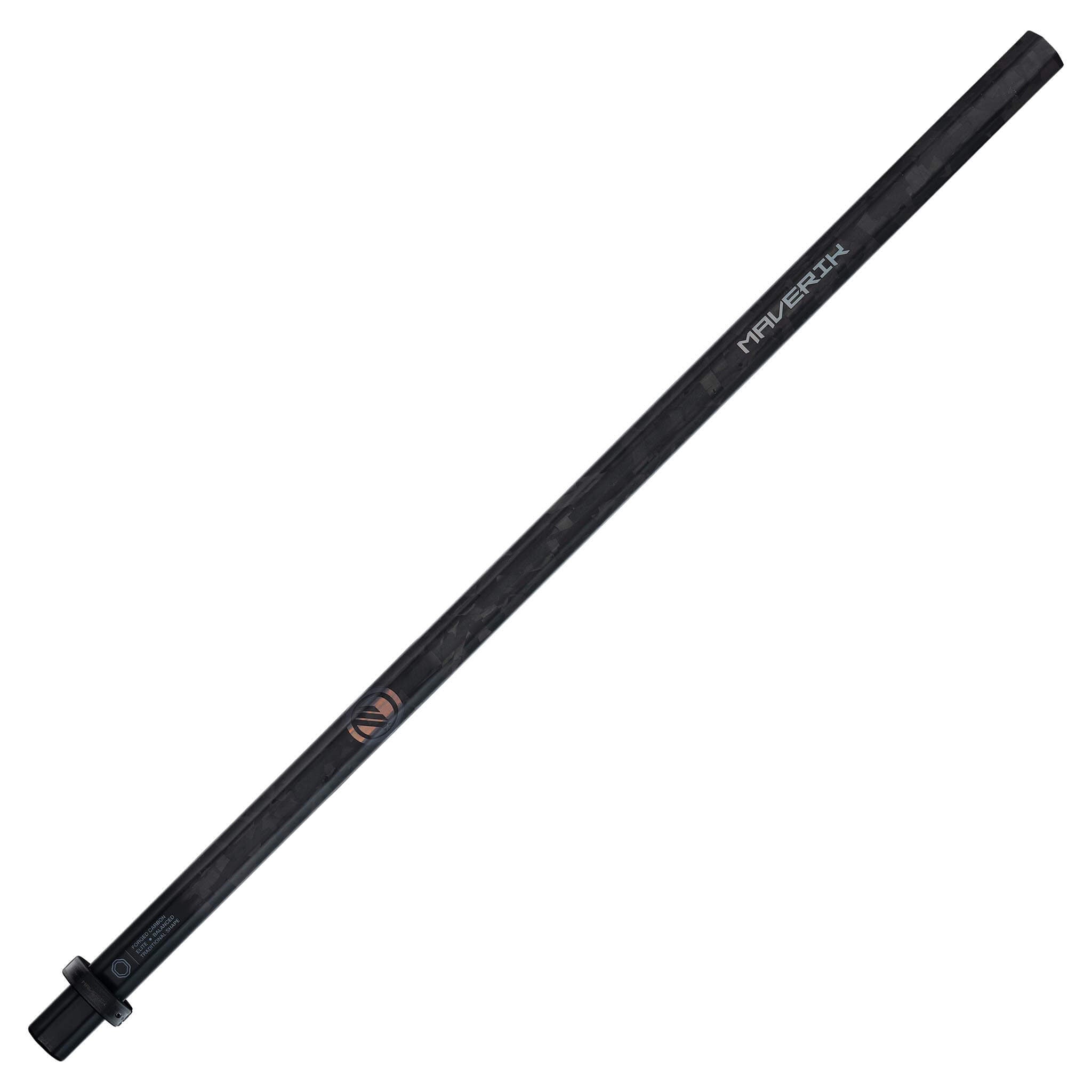 Maverik Flylite 185 Attack Lacrosse Shaft - Black Gunmetal | Top String Lacrosse