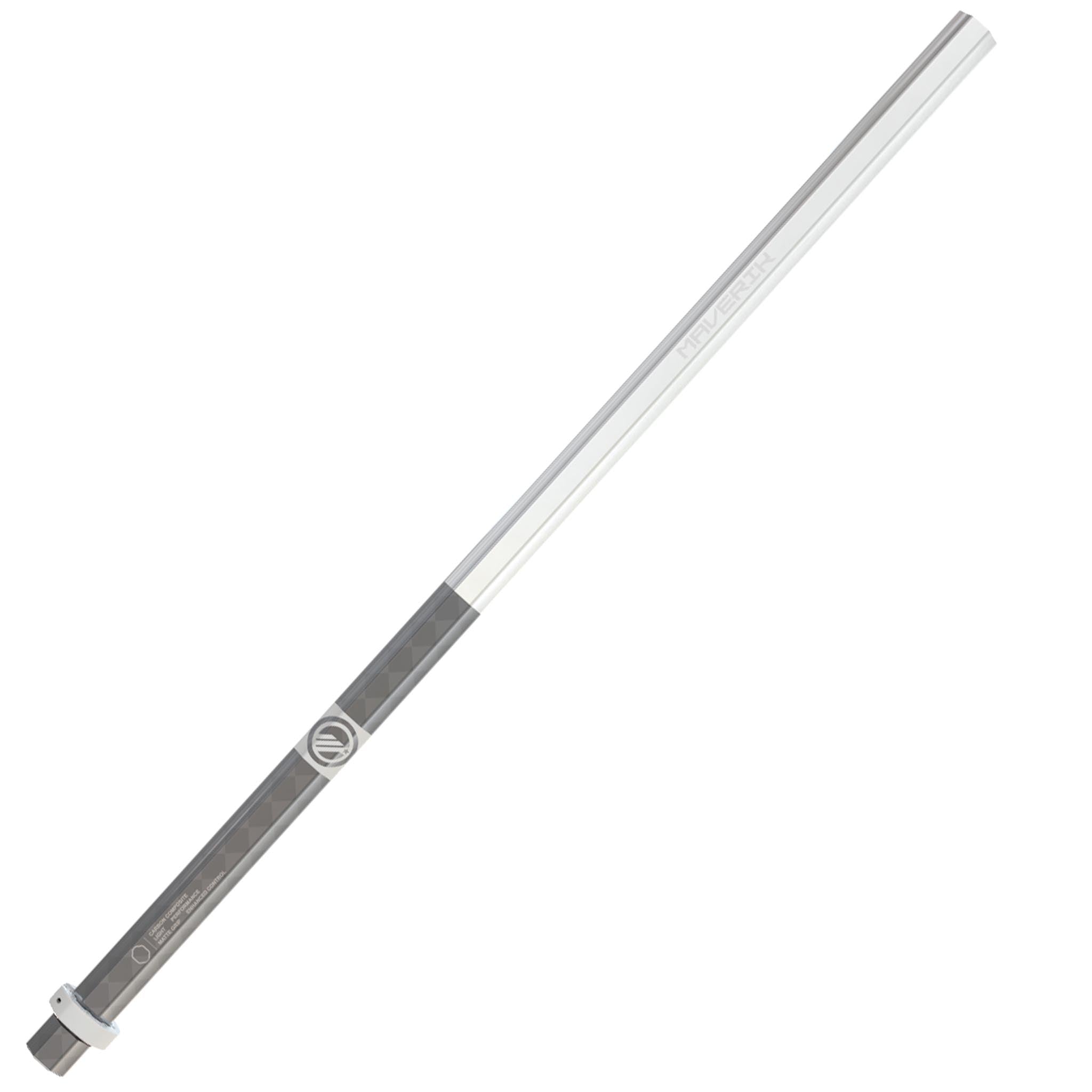 Maverik Hyperlite Composite Attack Lacrosse Shaft -White | Top String Lacrosse