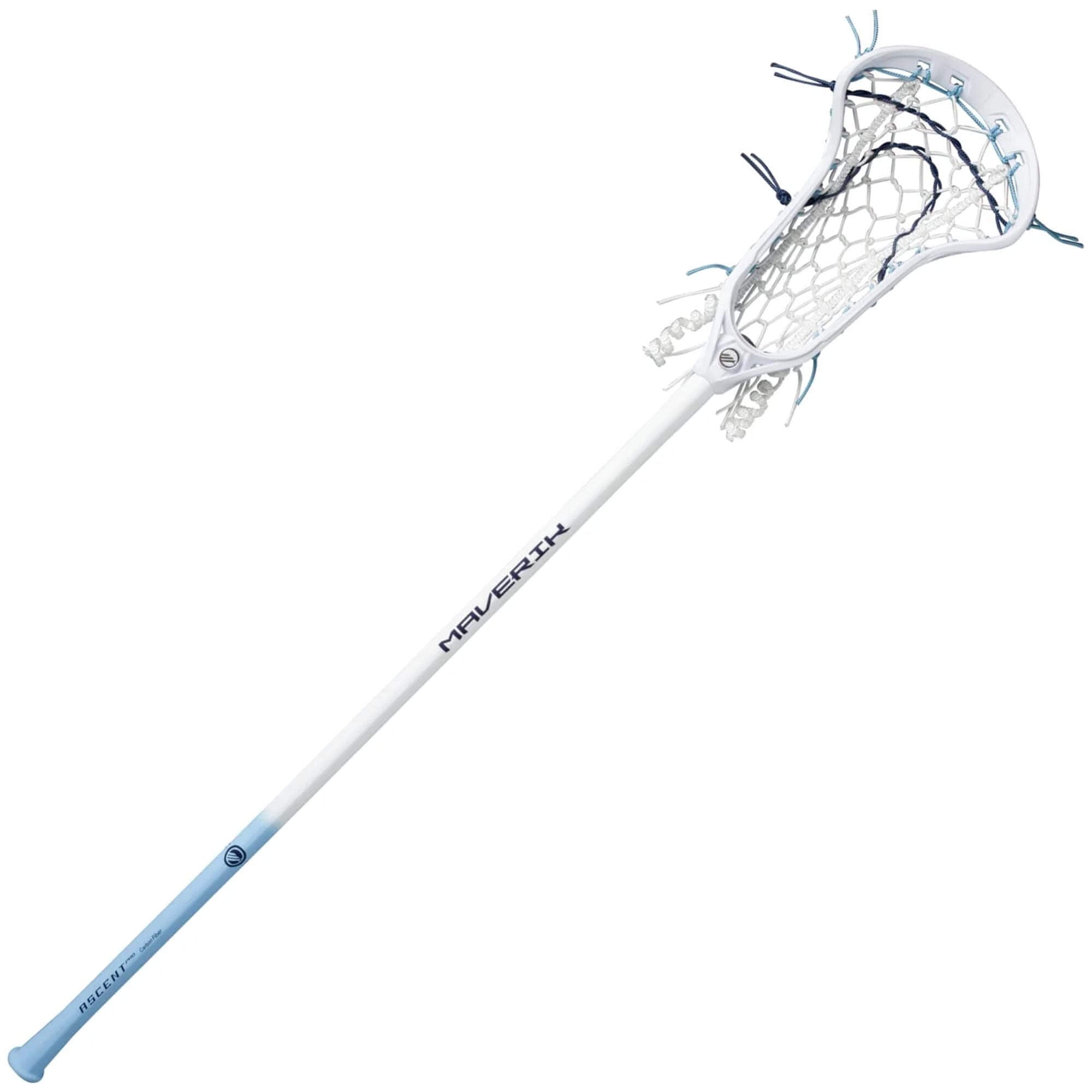 Maverik Limited Edition Ascent Pro Complete Women's Lacrosse Stick - Sky Fade | Top String Lacrosse