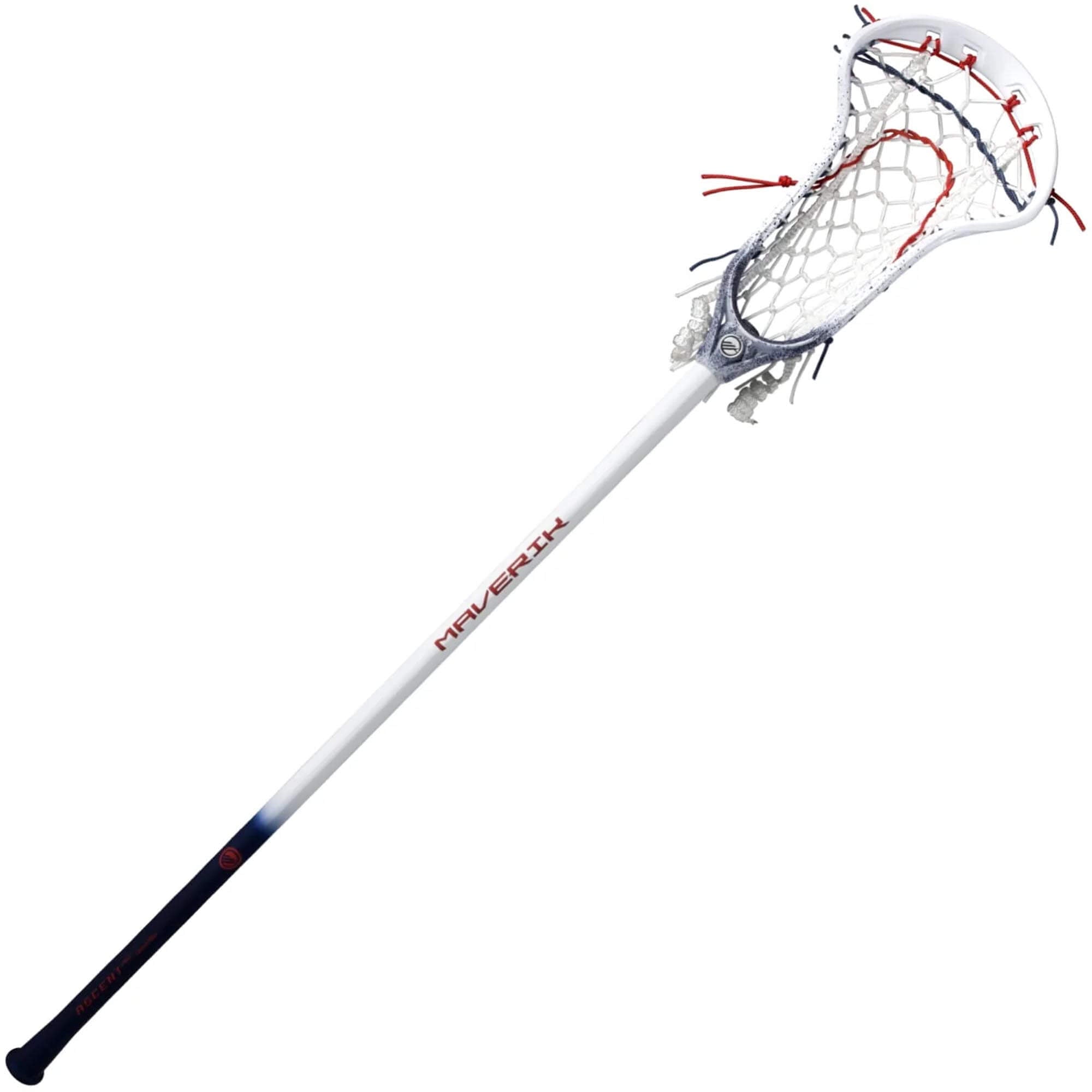 Maverik Limited Edition Ascent Pro Complete Women's Lacrosse Stick - USA Fade | Top String Lacrosse
