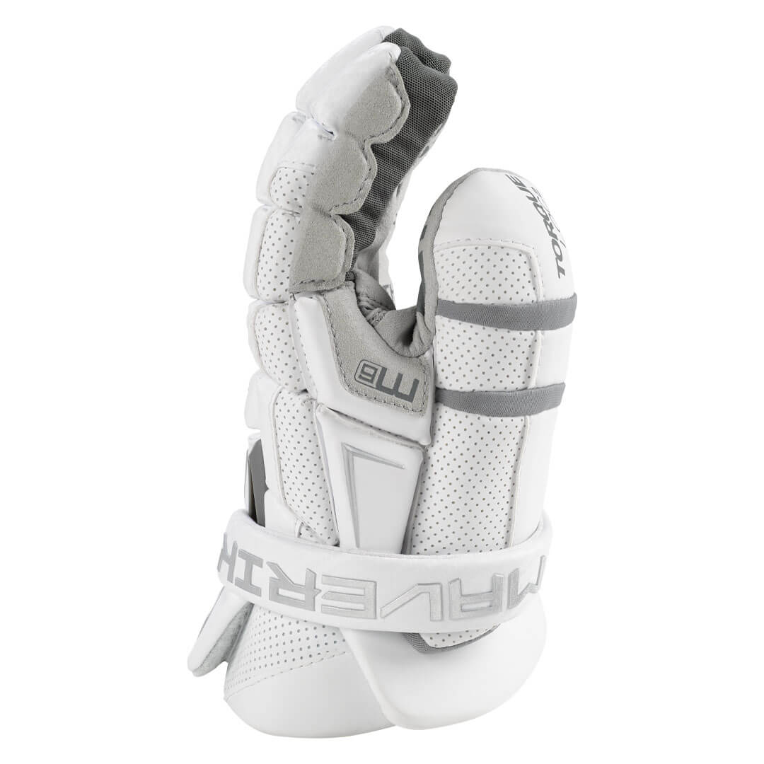 Maverik M6 Lacrosse Goalie Gloves - Top String Lacrosse