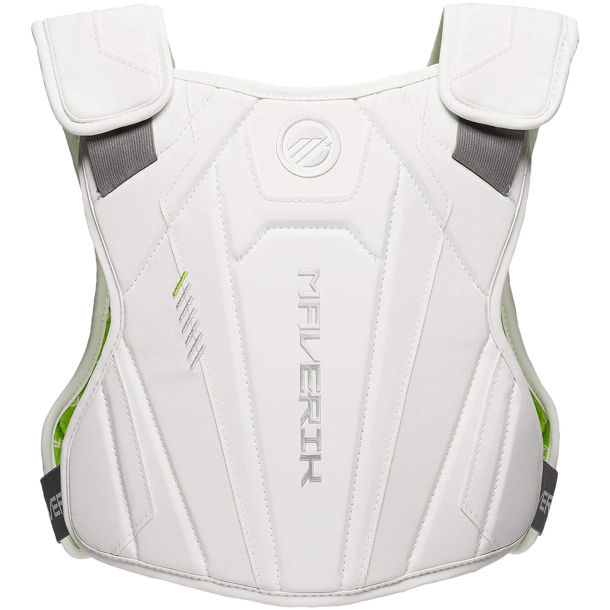 Maverik M7 EKG Speed Lacrosse Shoulder Pads - white | Top String Lacrosse