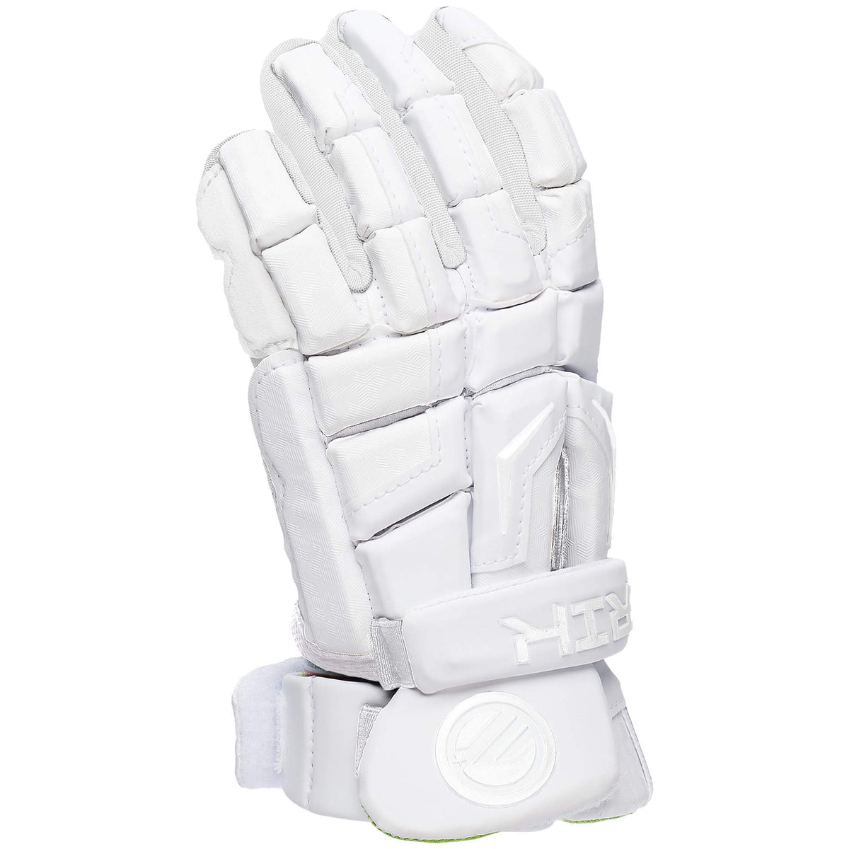 Maverik M7 Lacrosse Gloves - white | Top String Lacrosse