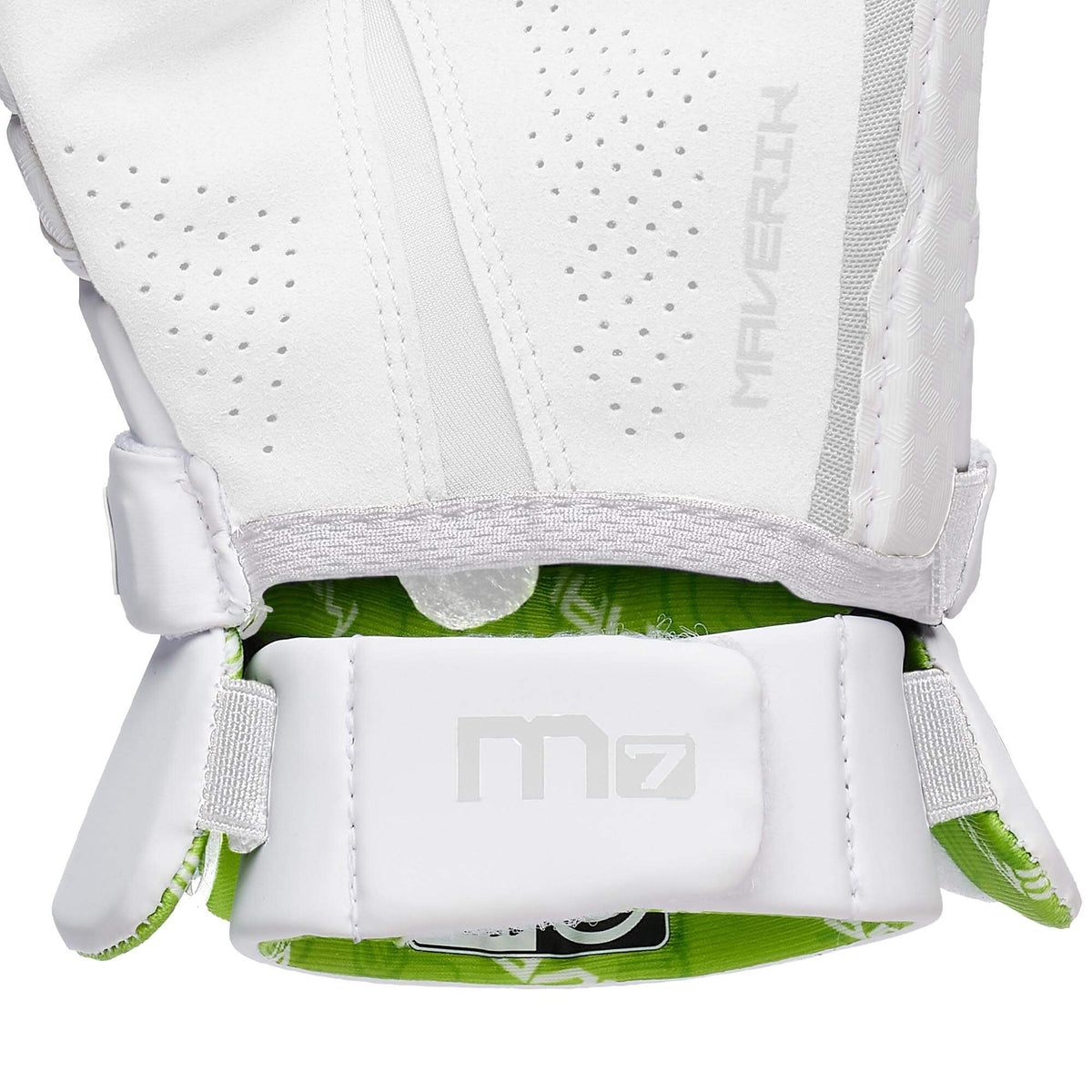 Maverik M7 Lacrosse Gloves - white | Top String Lacrosse