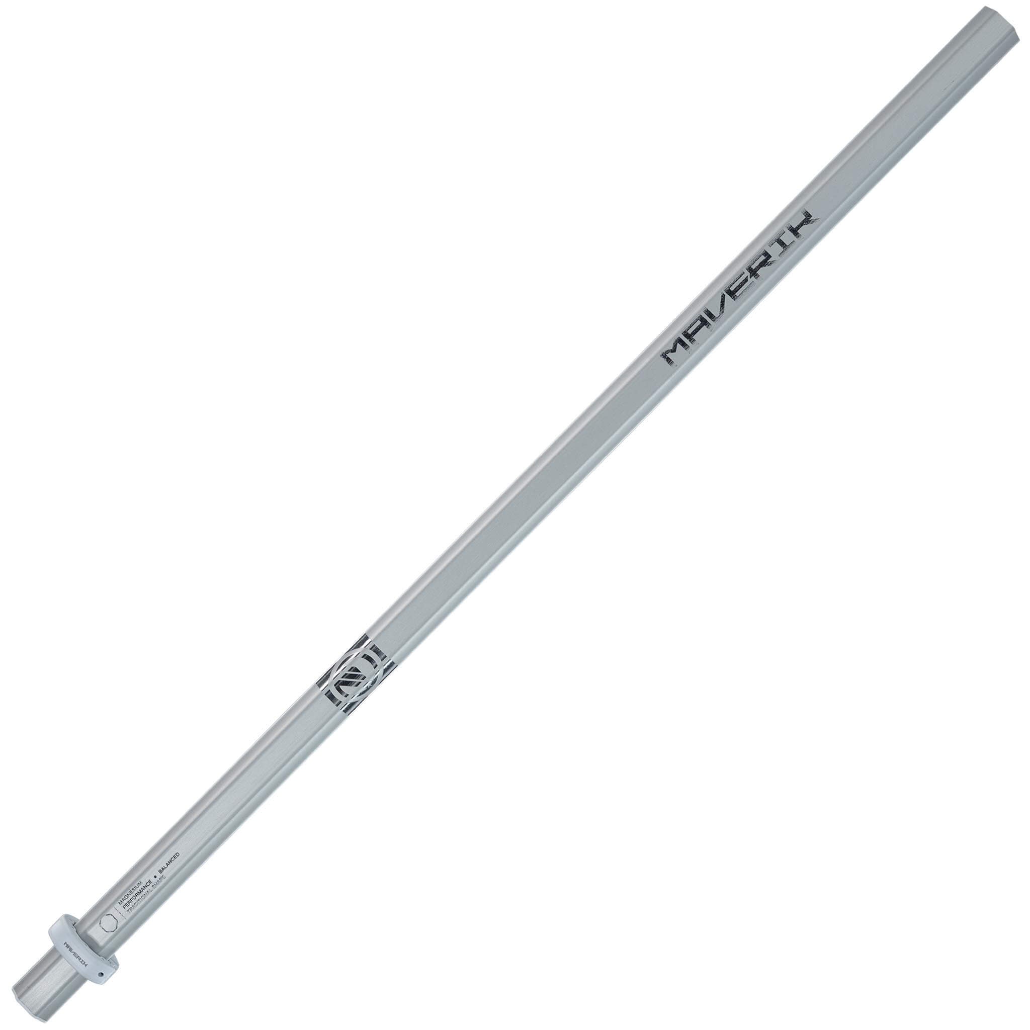 Maverik Mag 165 Attack Lacrosse Shaft - Silver | Top String Lacrosse