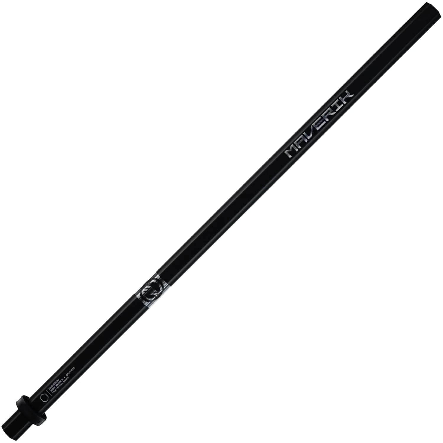 Maverik Mag 375 Defense Lacrosse Shaft - Black | Top String Lacrosse