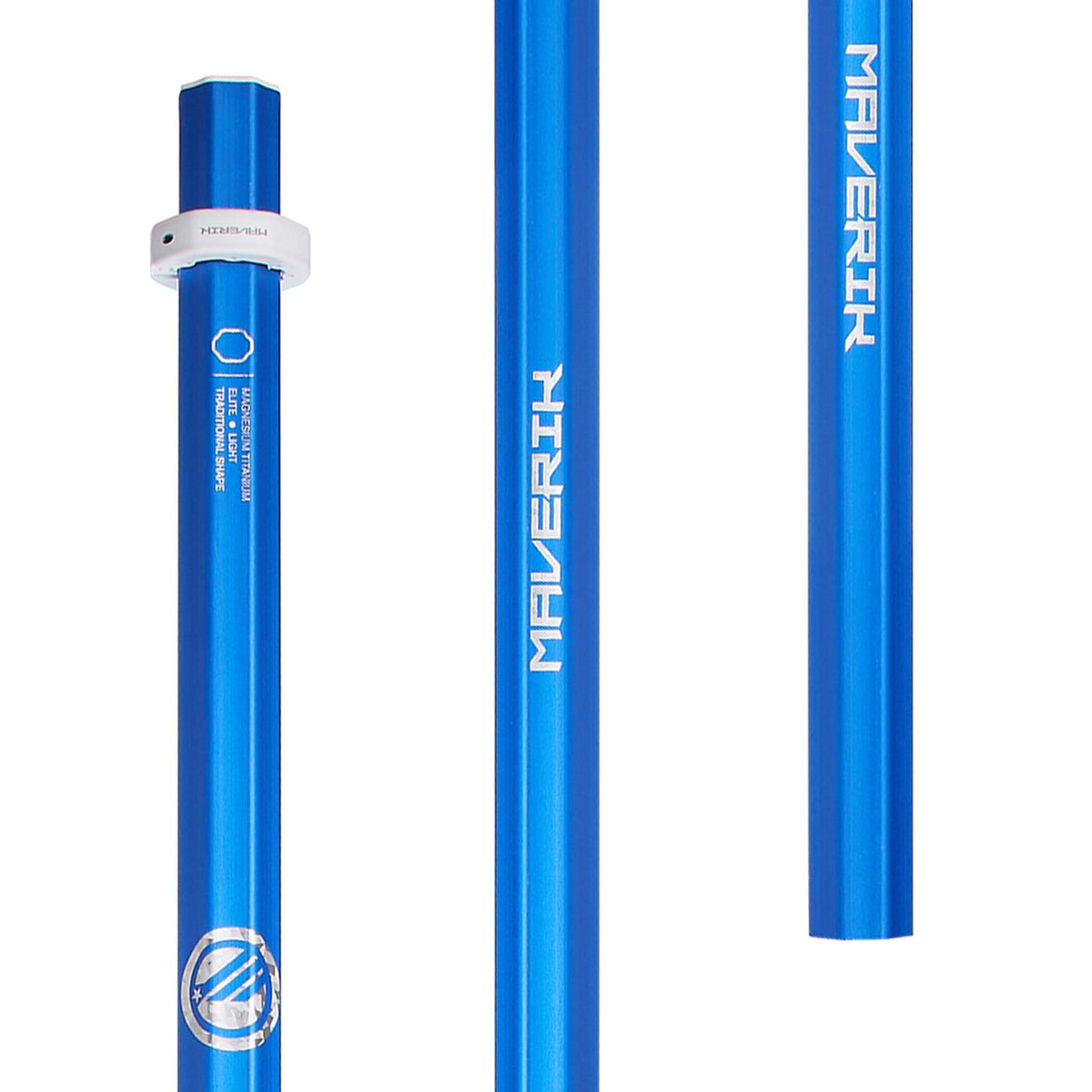 Maverik Mag-Ti 145 LE Royal Blue Attack Lacrosse Shaft | Top String Lacrosse