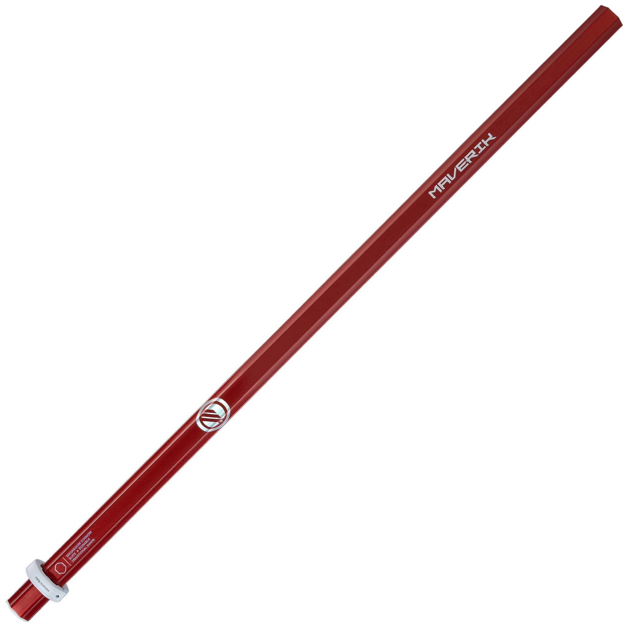 Maverik Mag-Ti 185 Attack Lacrosse Shaft - Red | Top String Lacrosse