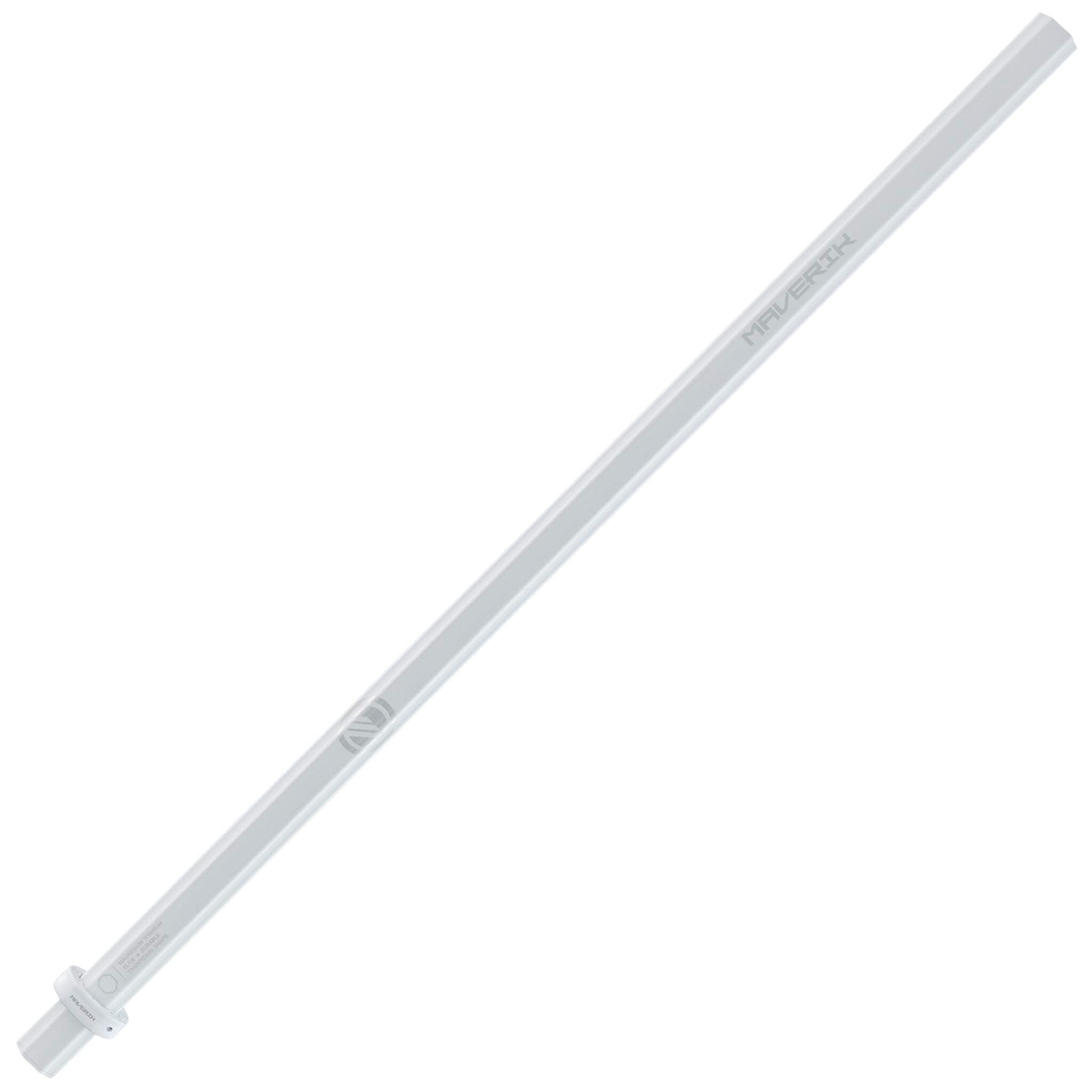 Maverik Mag-Ti 185 Attack Lacrosse Shaft - White | Top String Lacrosse