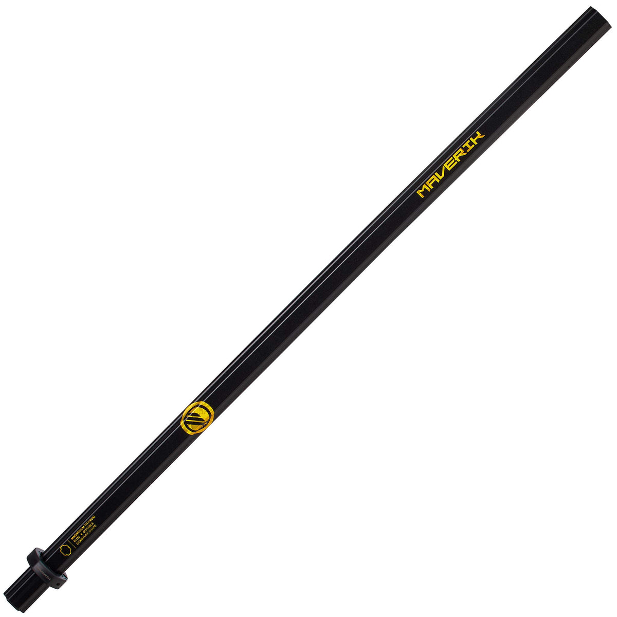 Maverik Mag-Ti 185 LE Black/Gold Attack Lacrosse Shaft | Top String Lacrosse