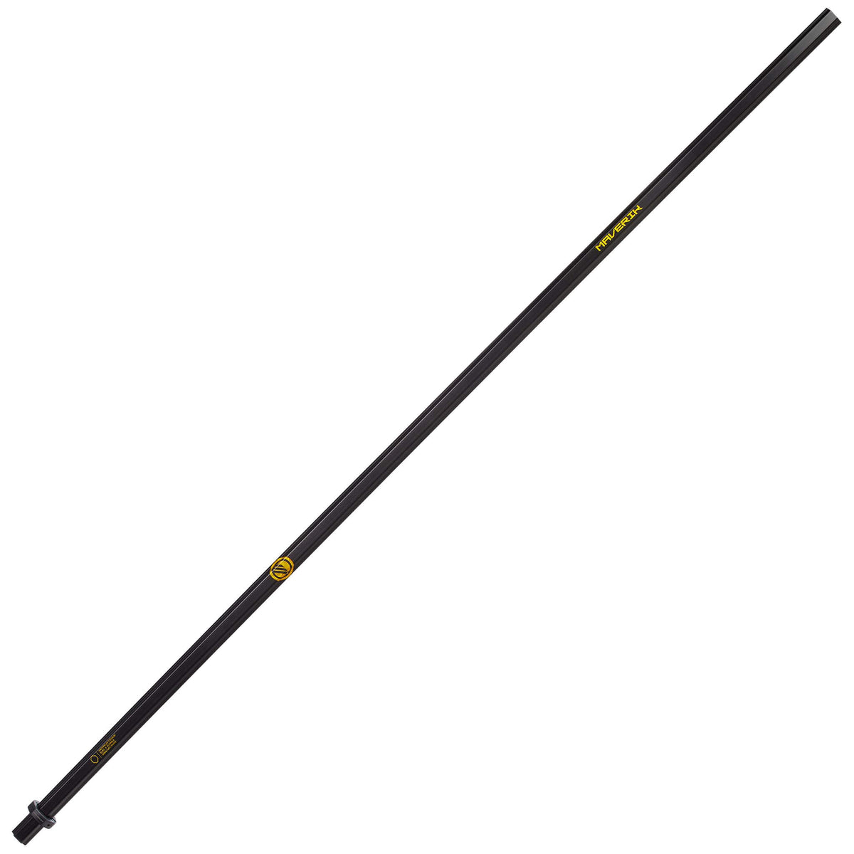 Maverik Mag-Ti 395 LE Black/Gold Defense Lacrosse Shaft | Top String Lacrosse