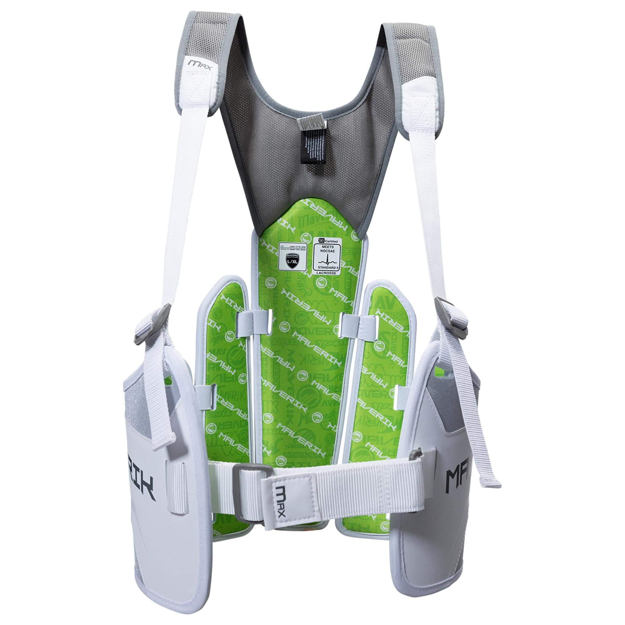 Maverik Max Kidney Pad - Front | Top String Lacrosse