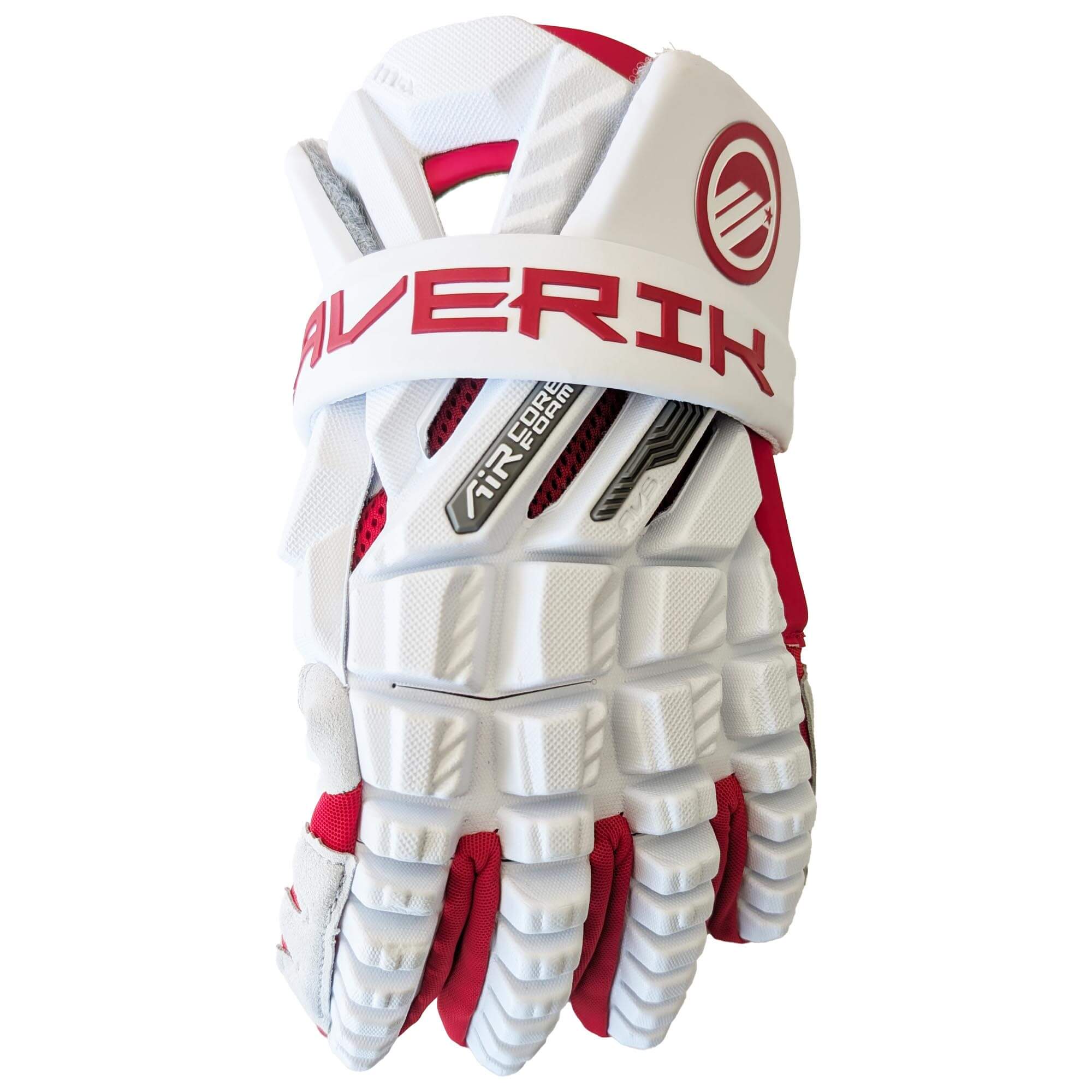 Maverik Max Lacrosse Gloves Red | Top String Lacrosse