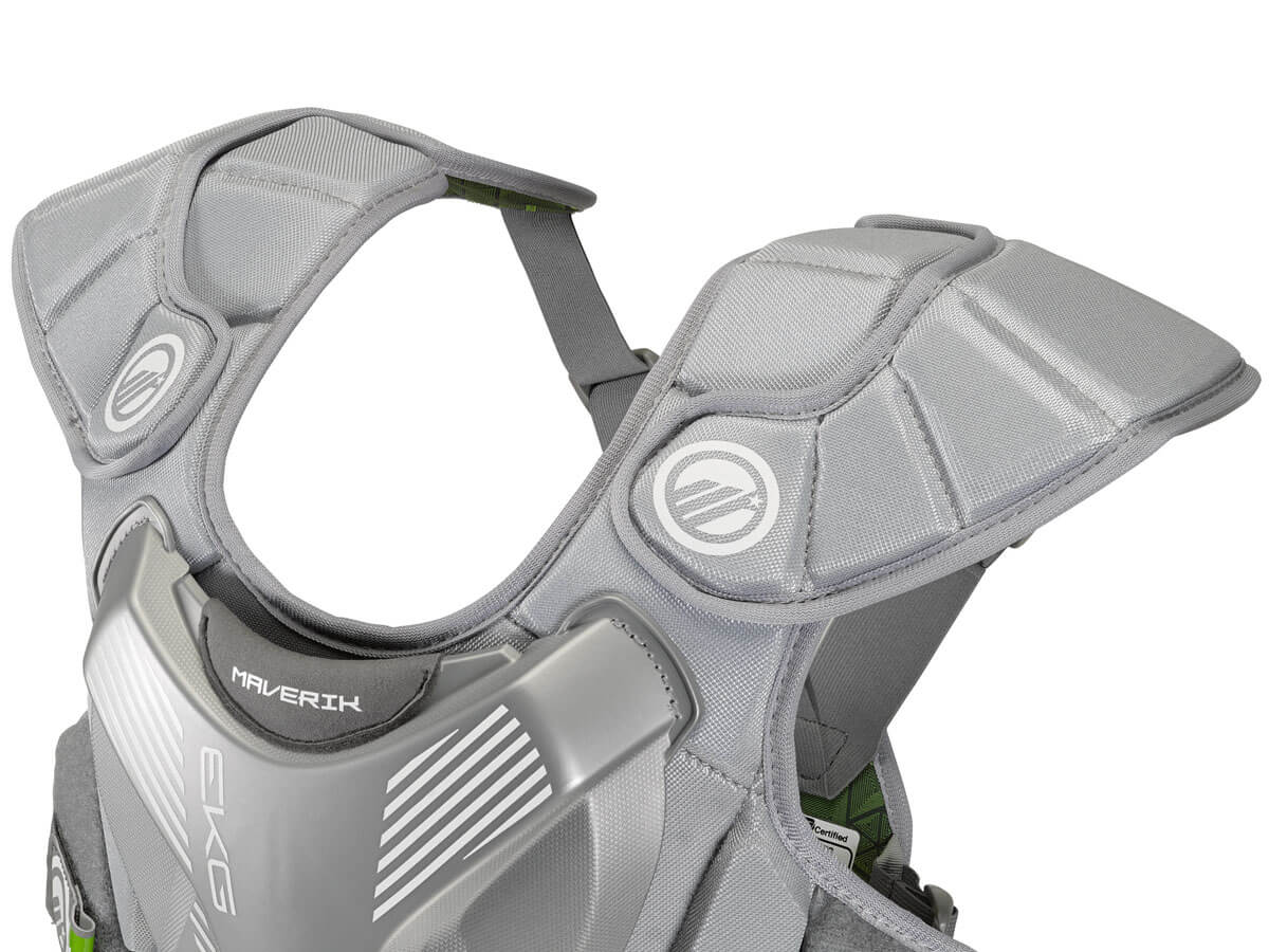Maverik MX EKG Lacrosse Goalie Chest Pad - Top String Lacrosse