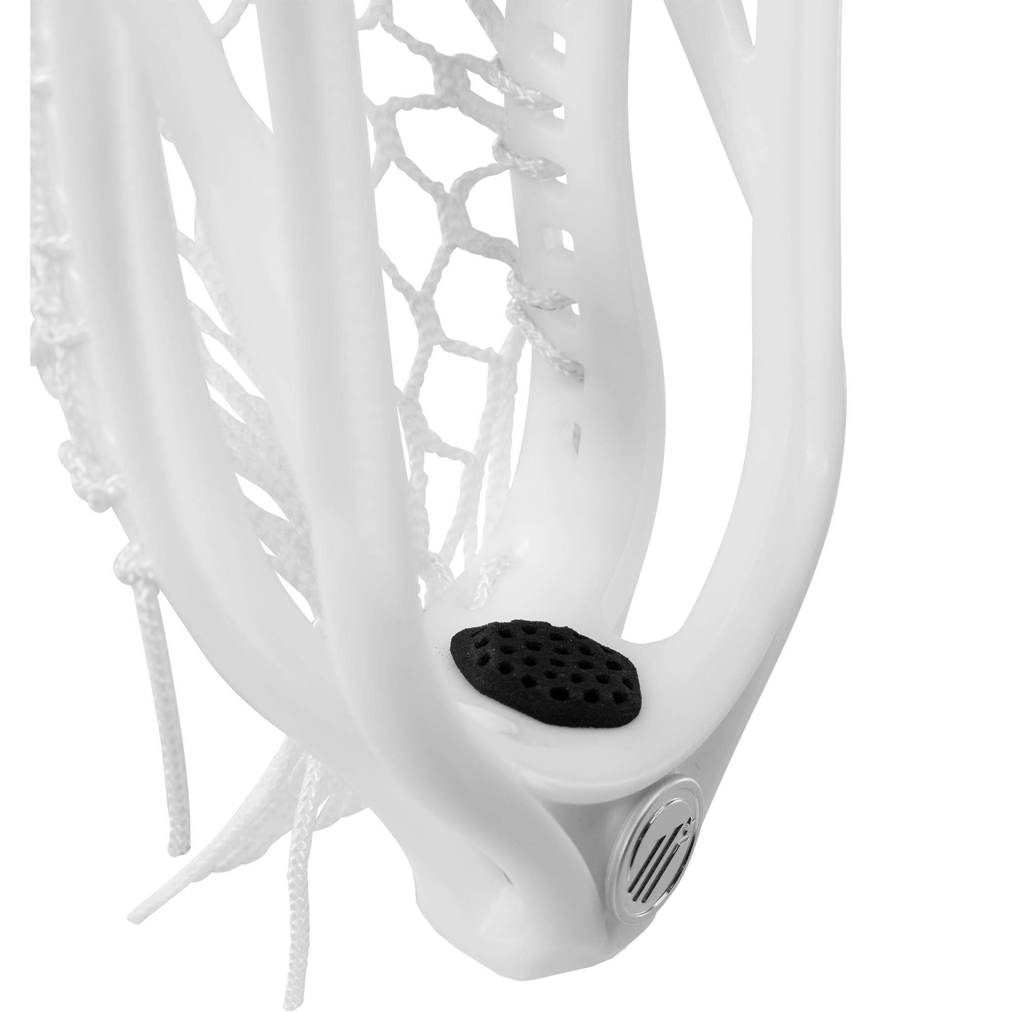 Maverik Optik Force Lacrosse Head - White | Top String Lacrosse