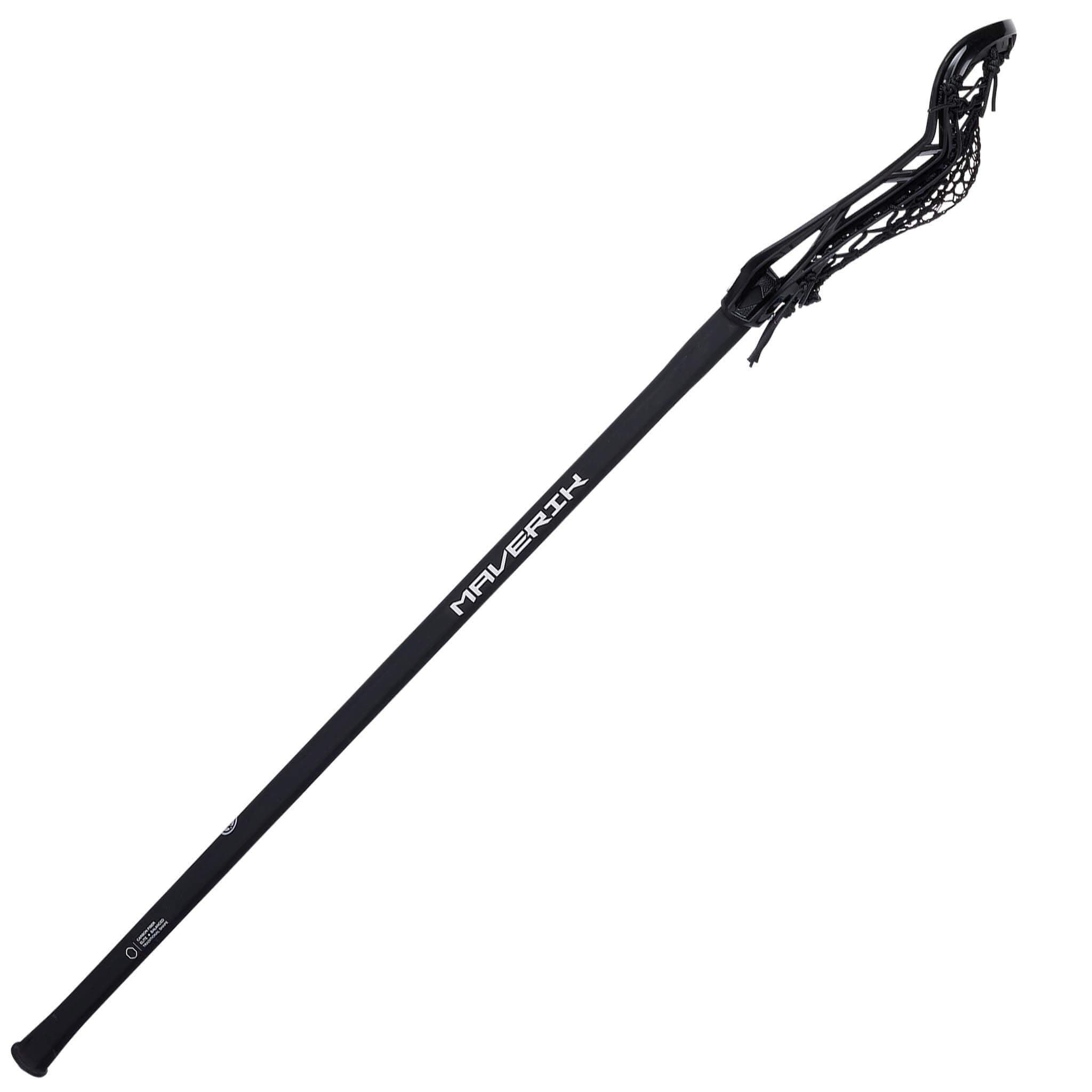 Maverik Sonar Airwire Pocket Composite Complete Women's Lacrosse Stick - Black | Top String Lacrosse